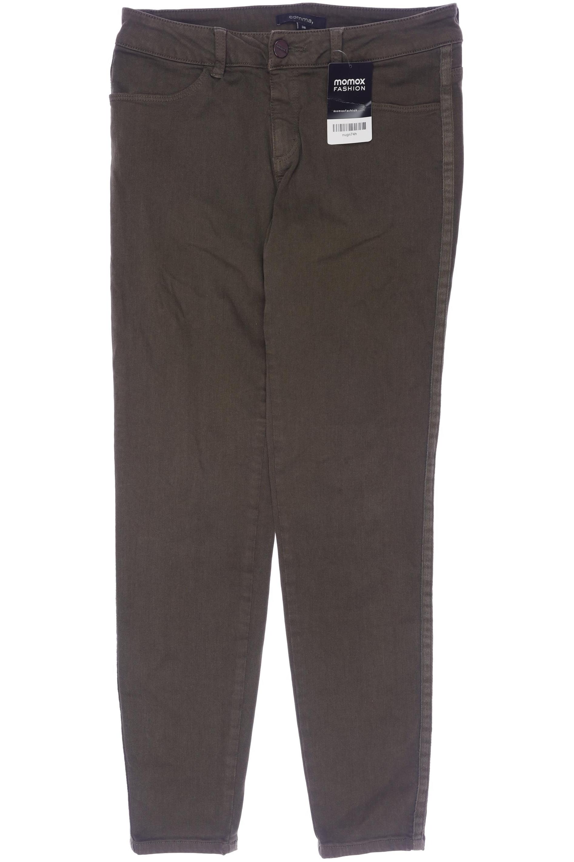

Comma Damen Jeans, grün, Gr. 36