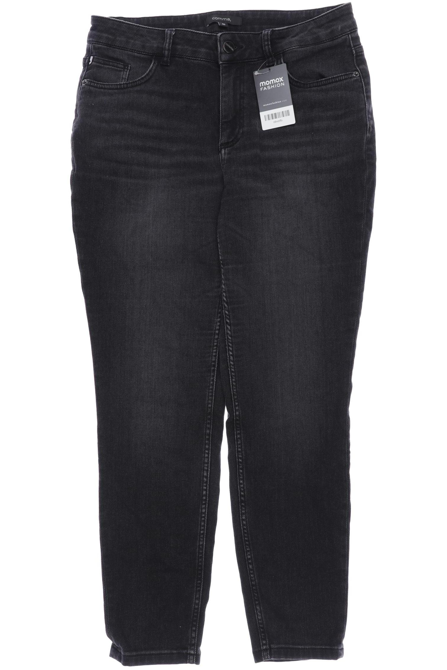 

Comma Damen Jeans, schwarz, Gr. 40