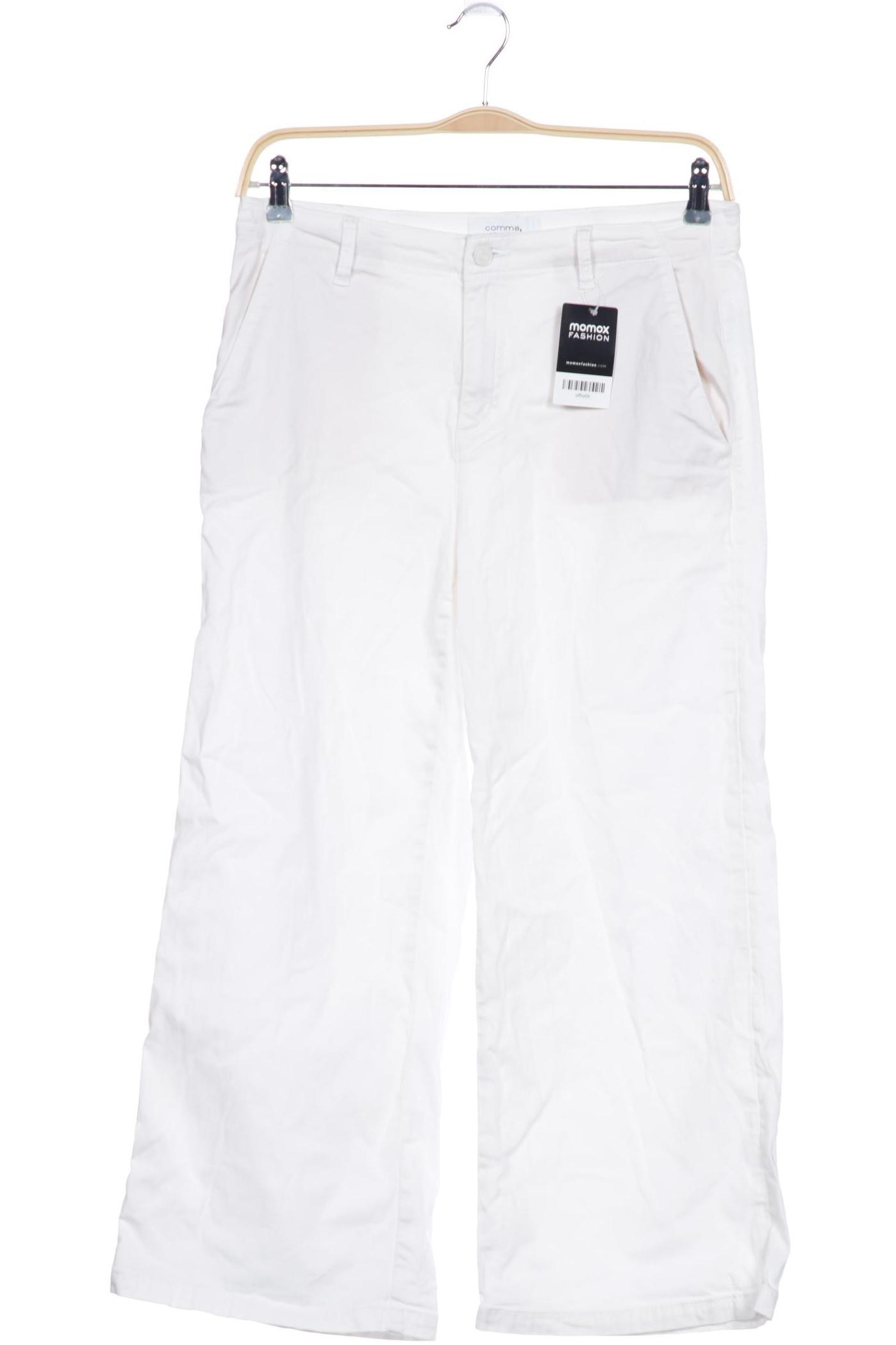 

Comma Damen Jeans, weiß, Gr. 40