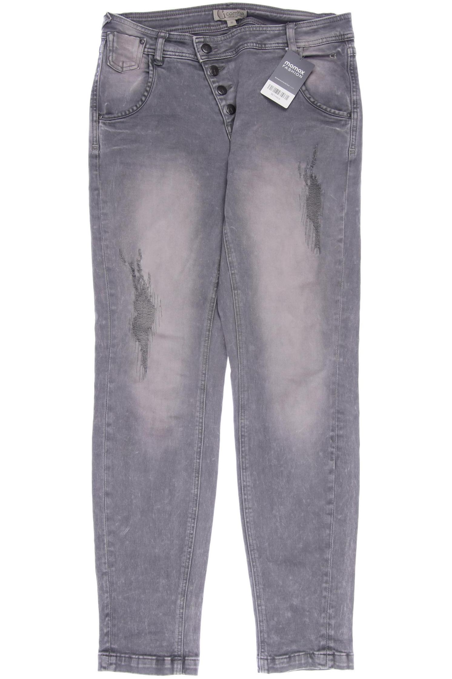 

Comma Damen Jeans, grau