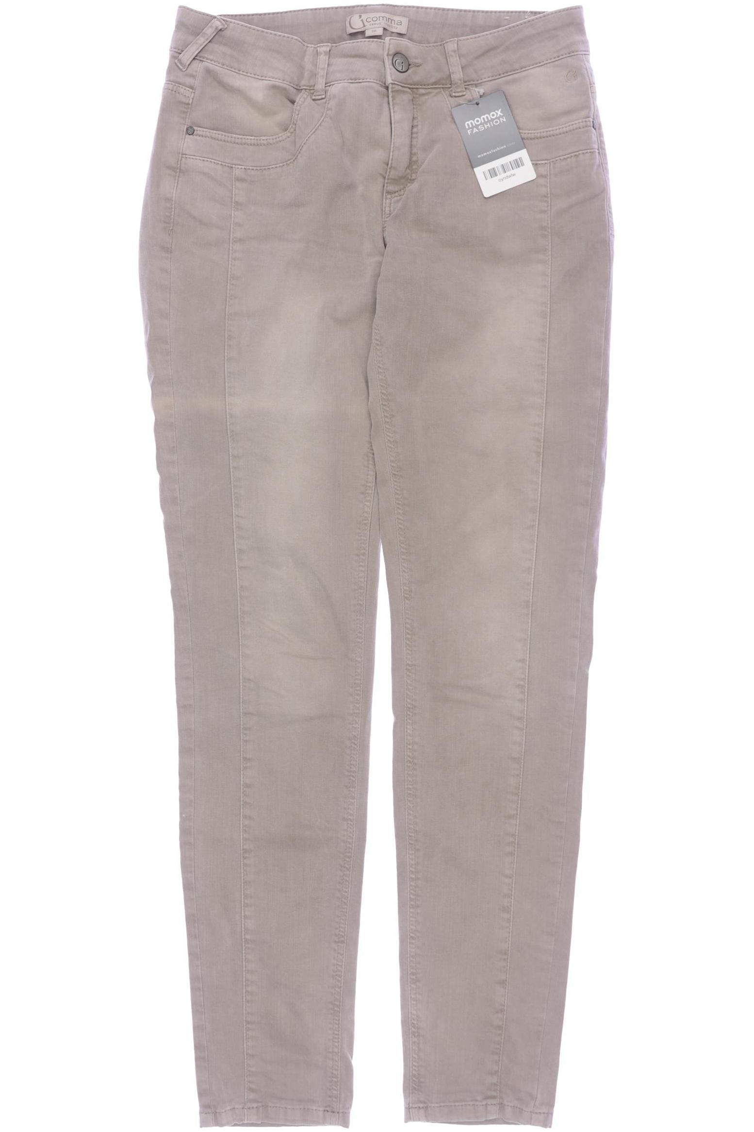 

Comma Damen Jeans, beige, Gr. 36