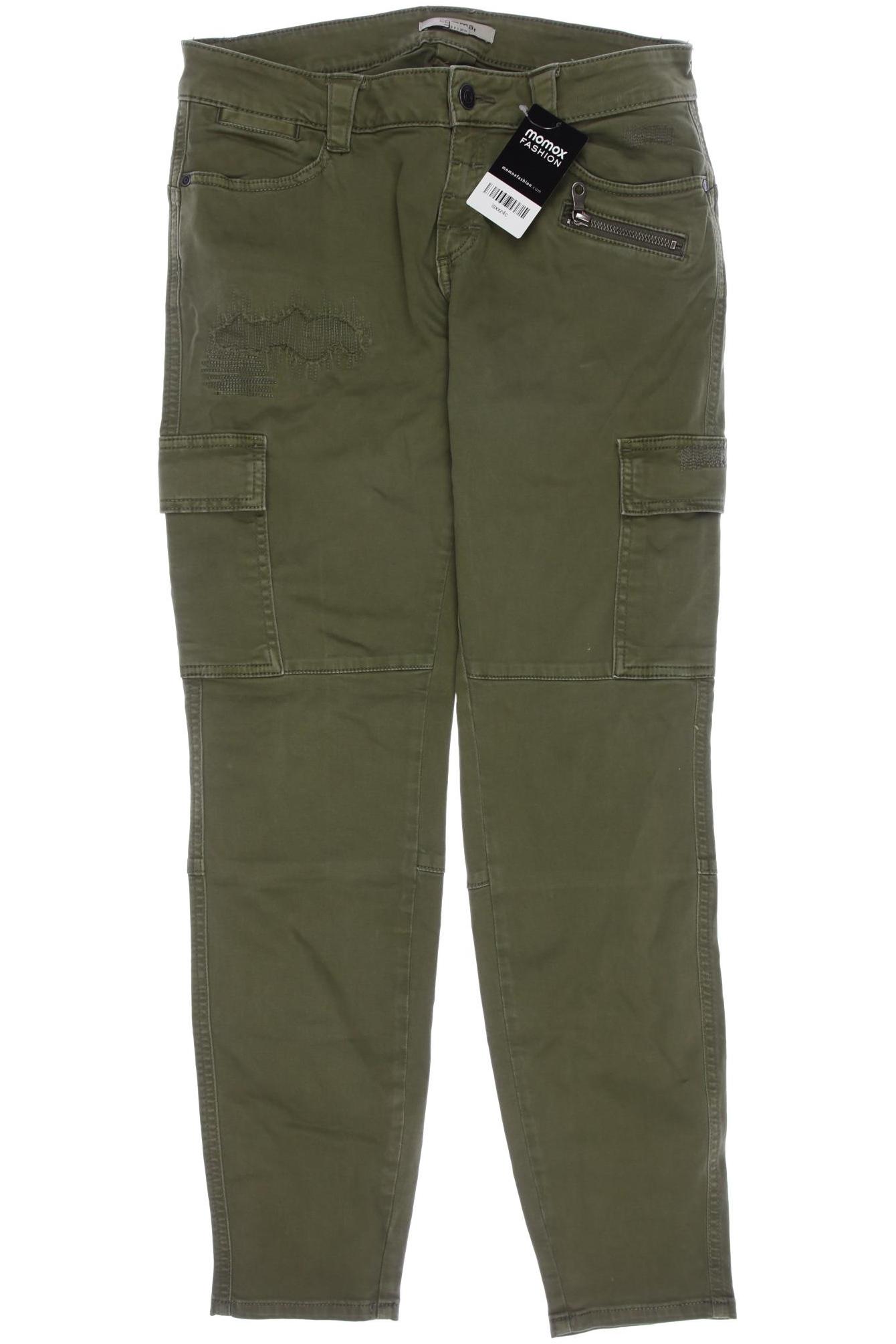 

Comma Damen Jeans, grün, Gr. 36