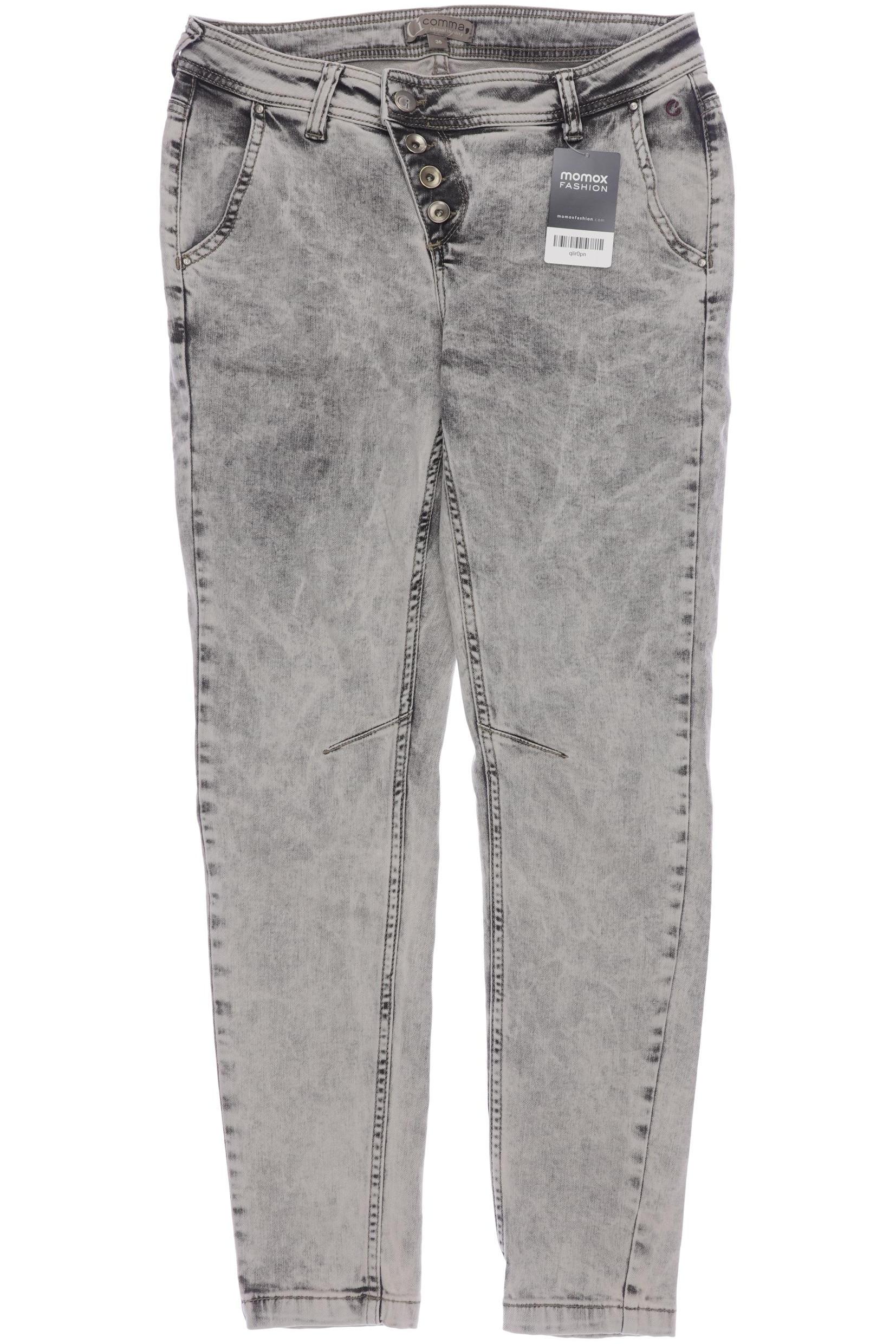 

Comma Damen Jeans, grau, Gr. 36
