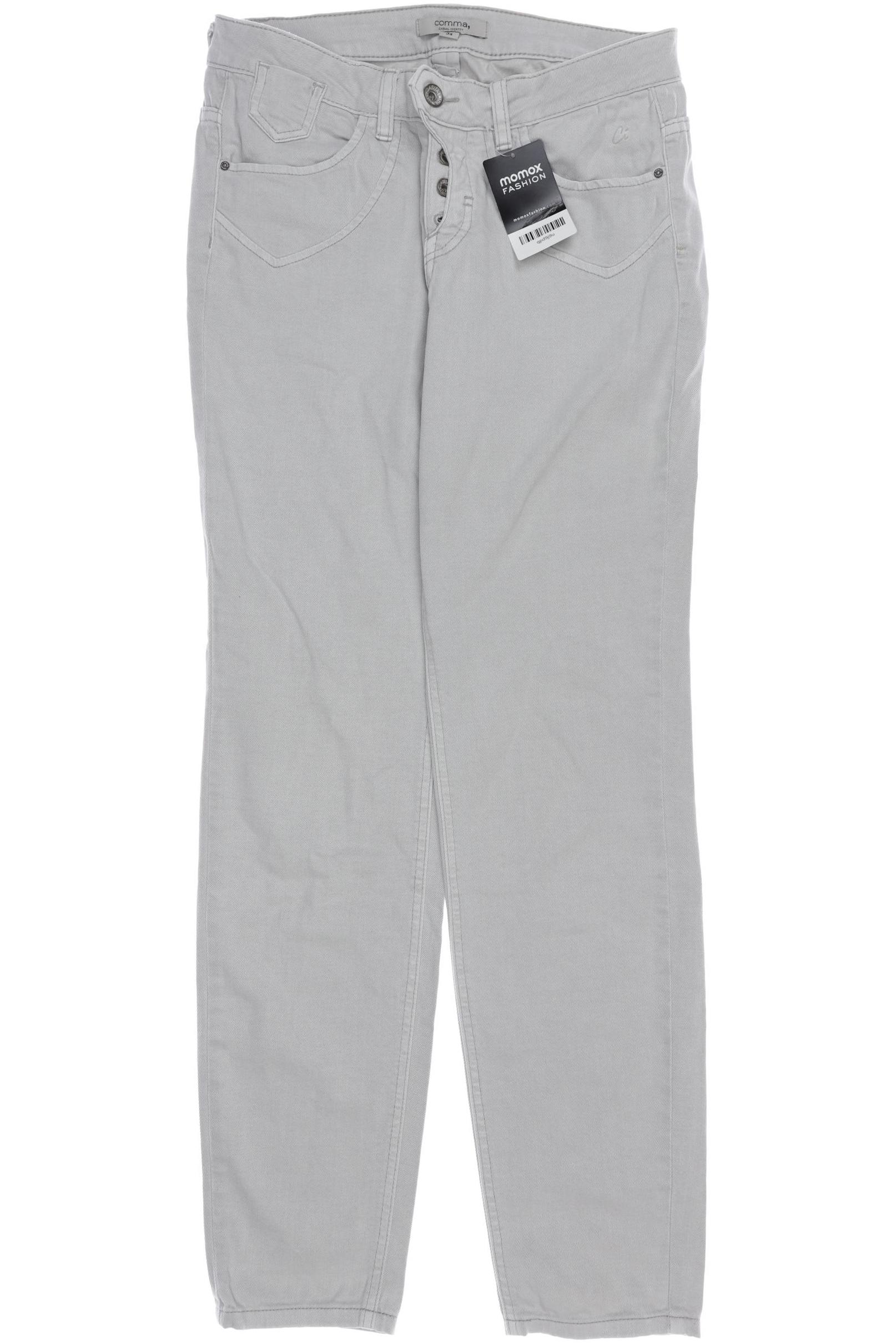 

Comma Damen Jeans, grau, Gr. 34