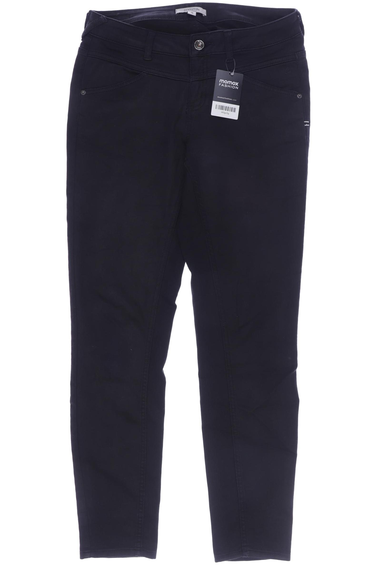 

Comma Damen Jeans, schwarz, Gr. 38