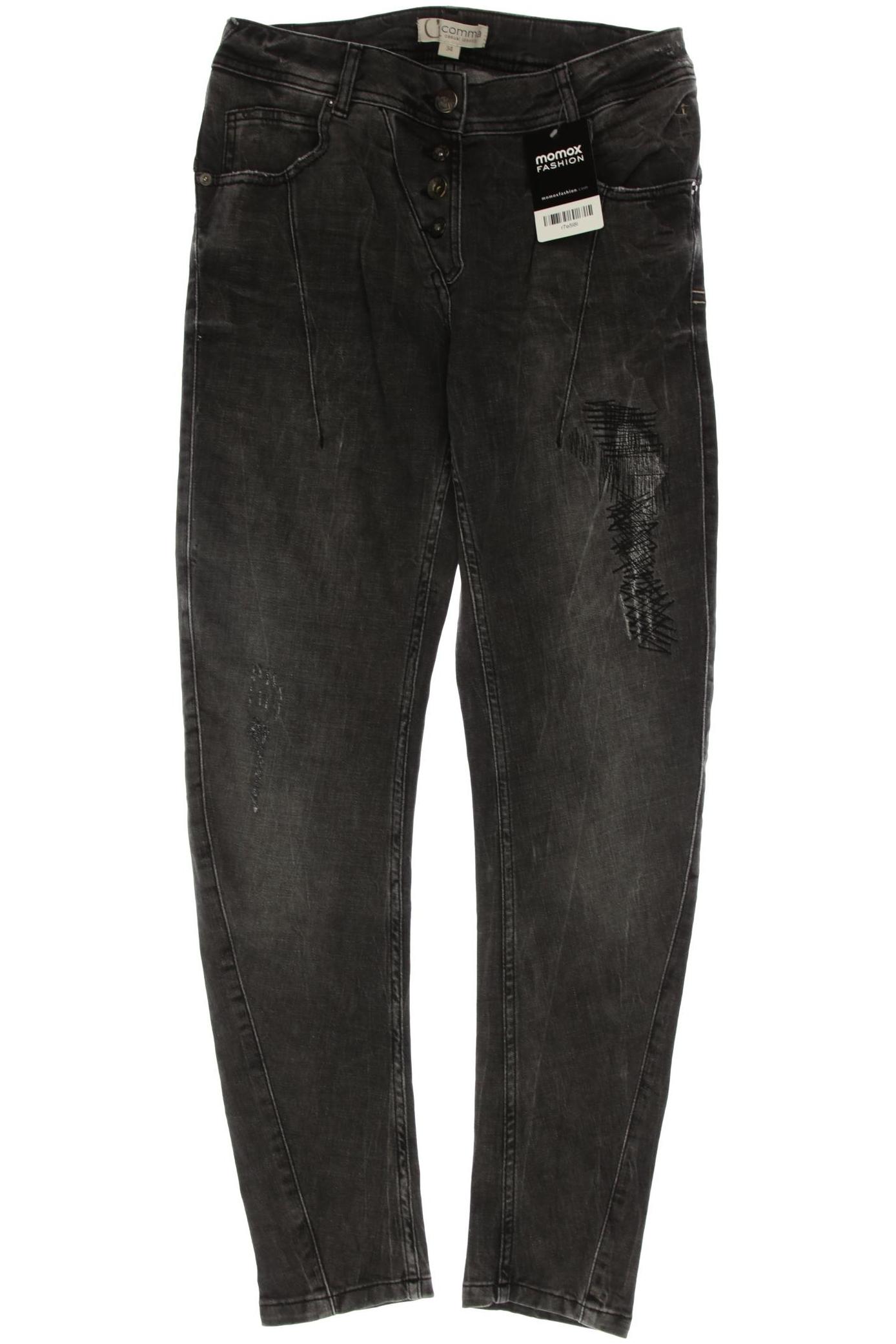 

Comma Damen Jeans, grau
