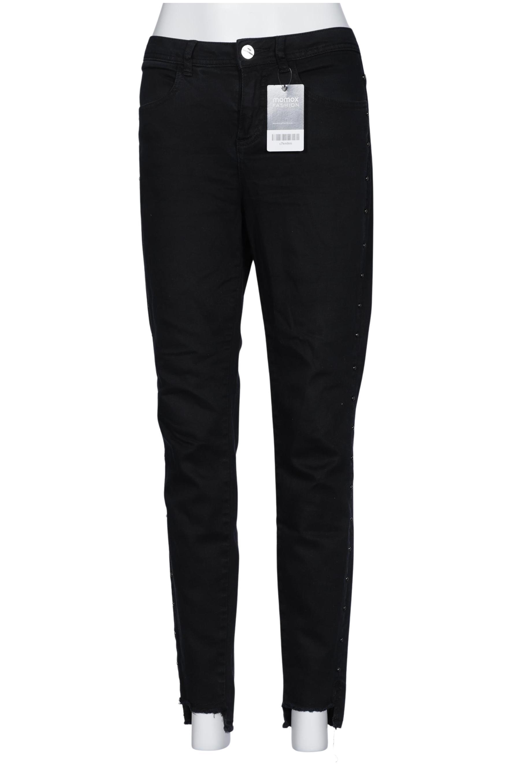 

Comma Damen Jeans, schwarz, Gr. 38