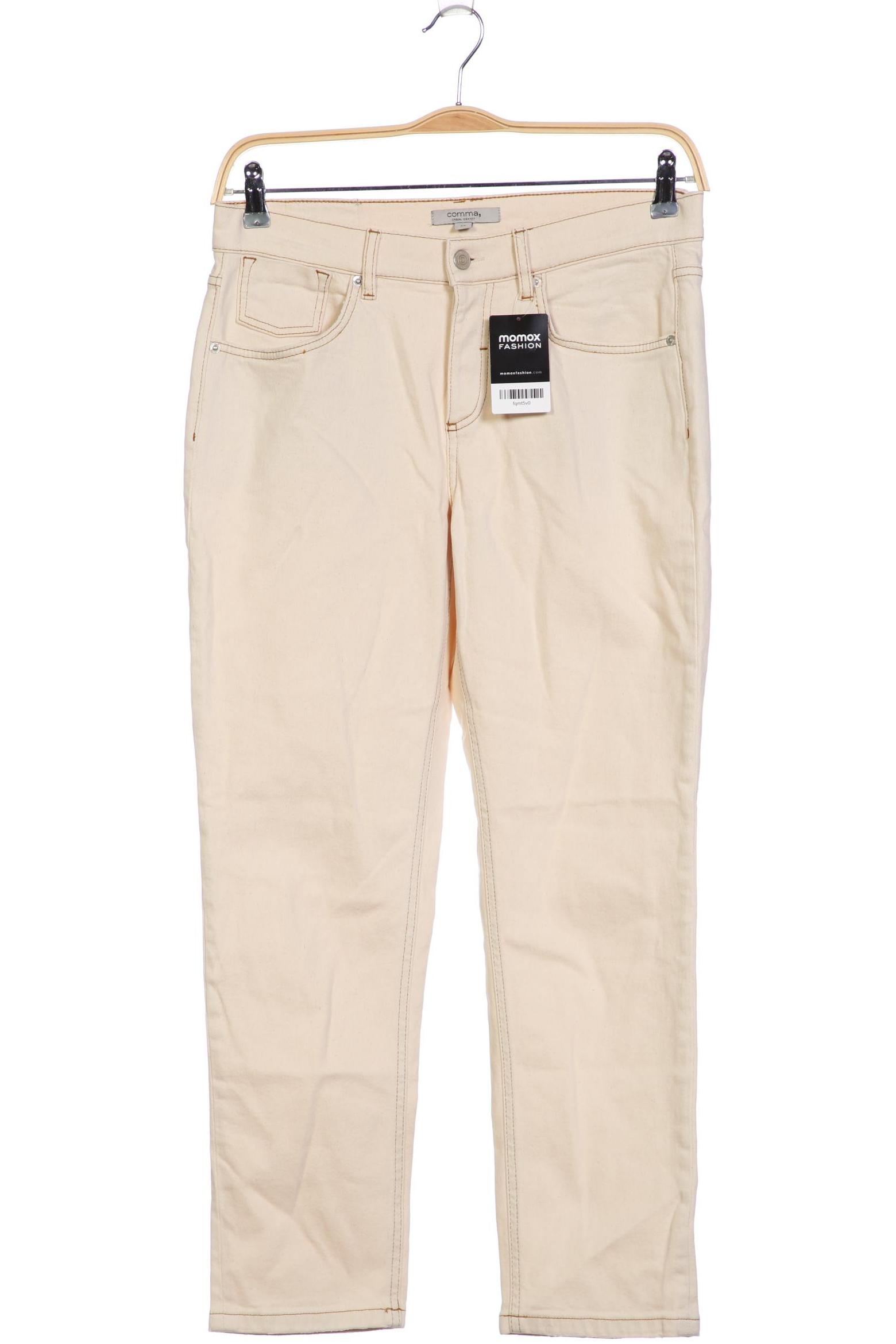 

Comma Damen Jeans, beige, Gr. 38
