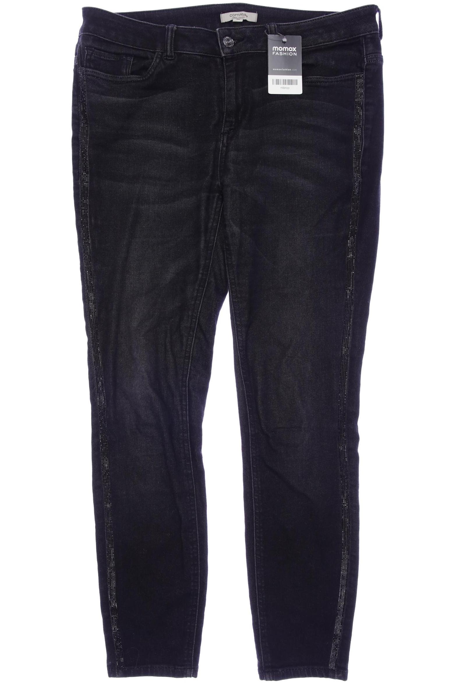 

Comma Damen Jeans, schwarz, Gr. 40
