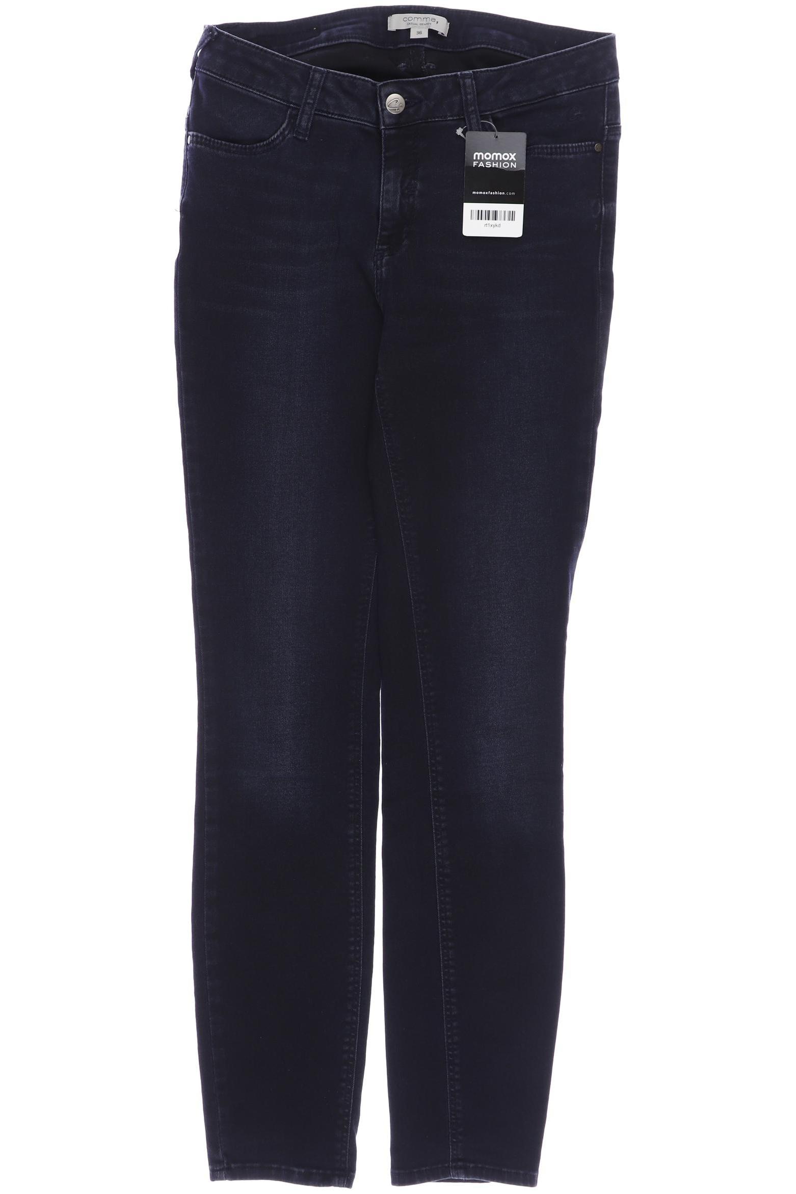

Comma Damen Jeans, marineblau