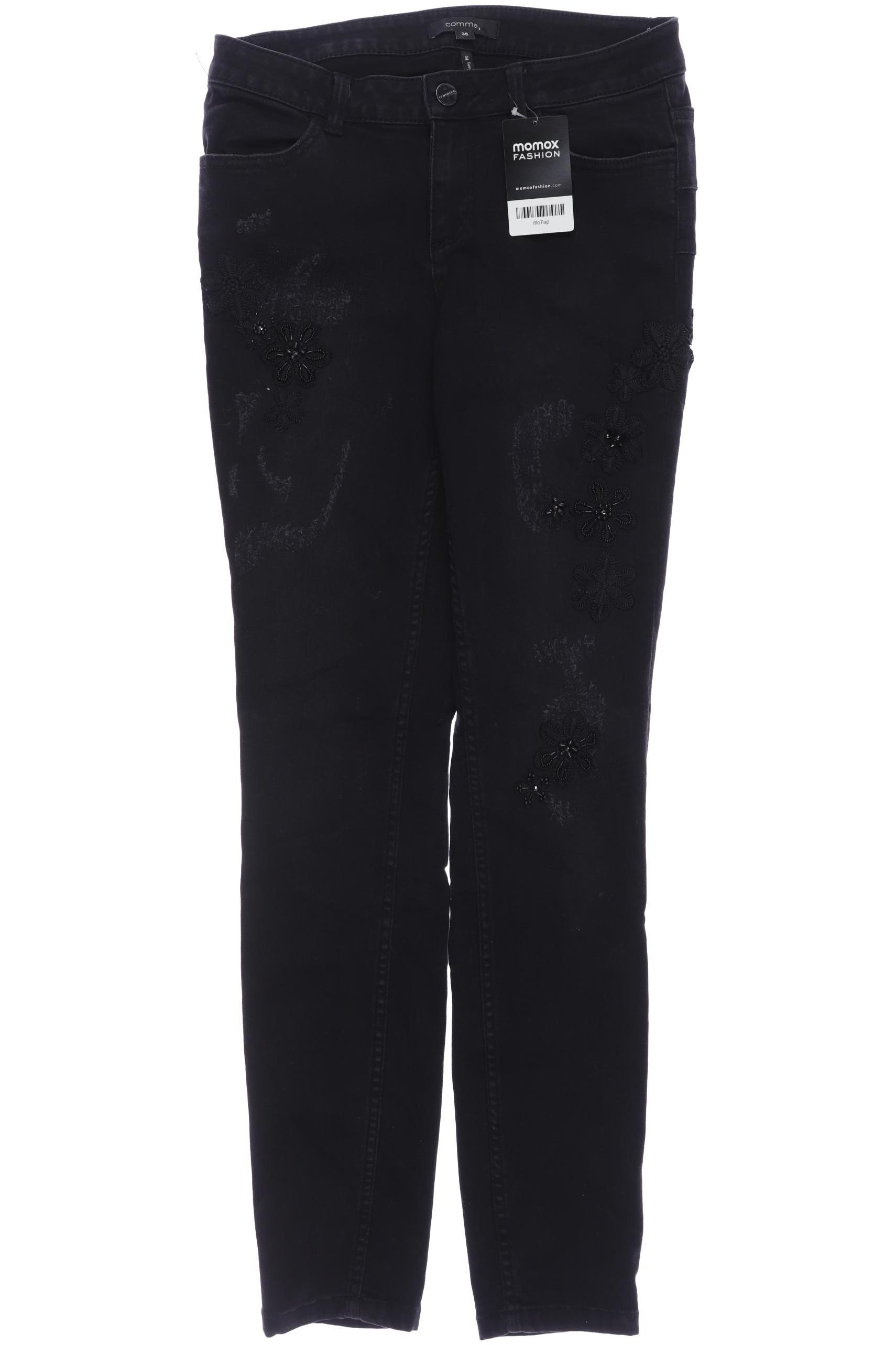 

Comma Damen Jeans, schwarz, Gr. 36