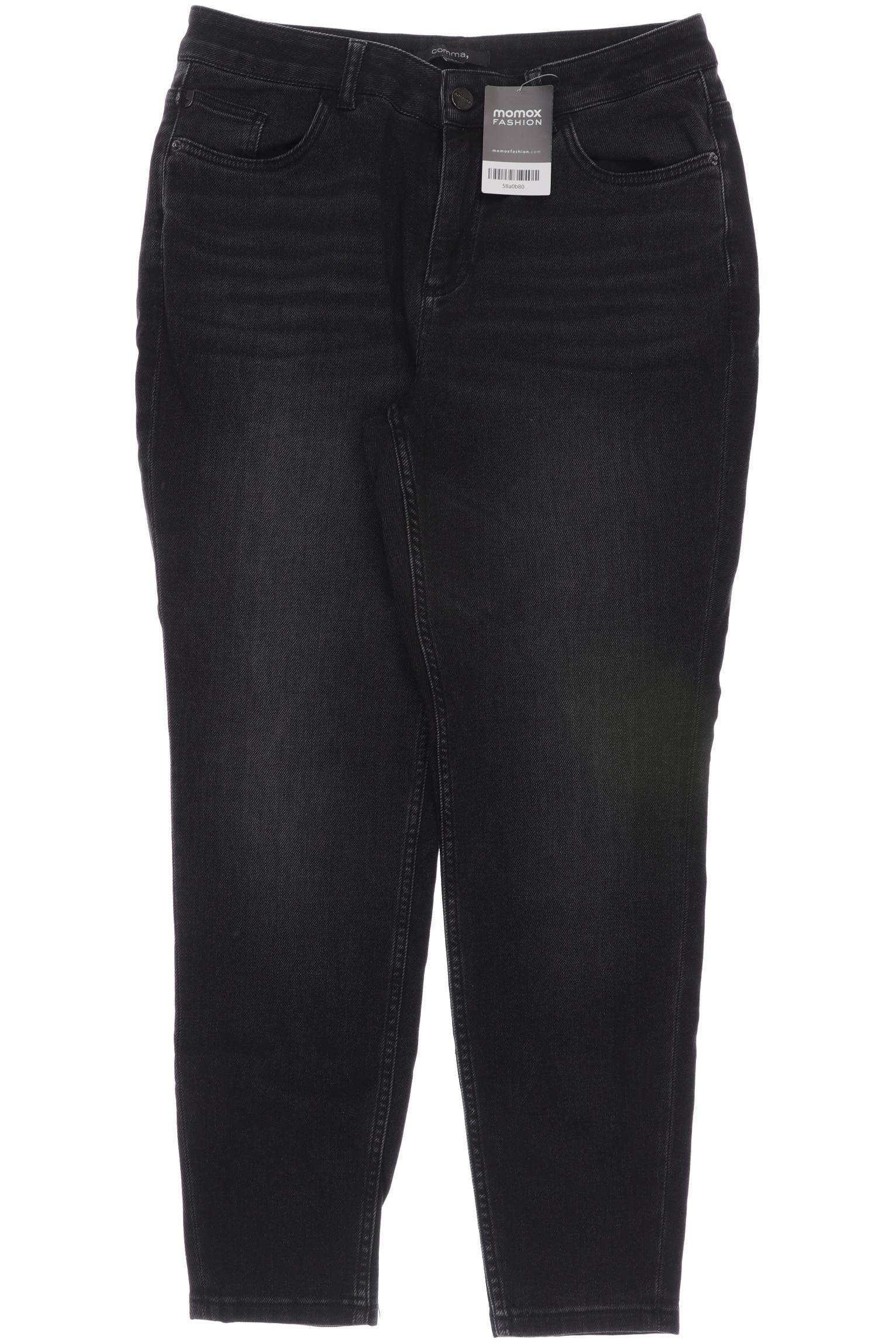 

Comma Damen Jeans, schwarz, Gr. 40