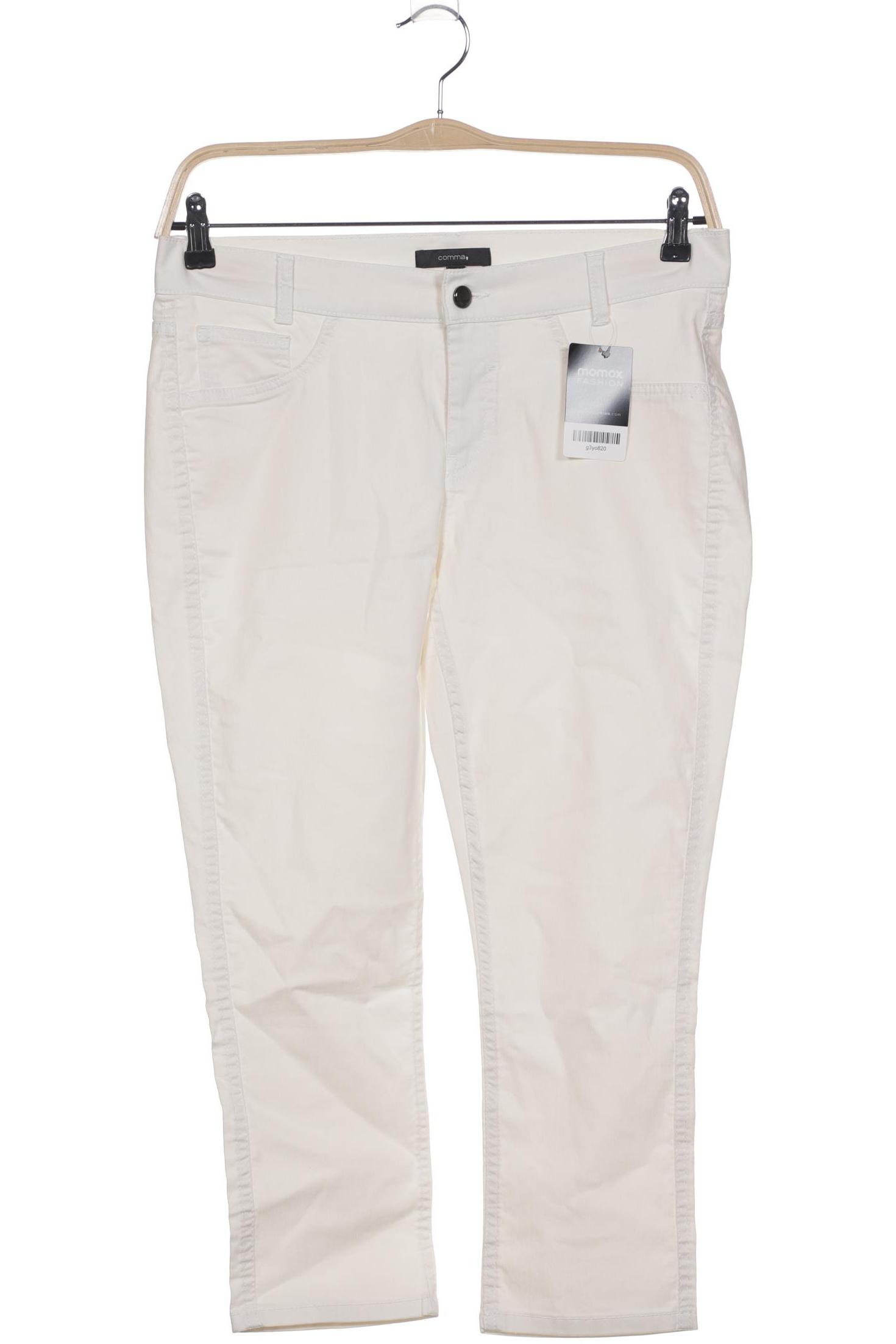 

Comma Damen Jeans, weiß, Gr. 40