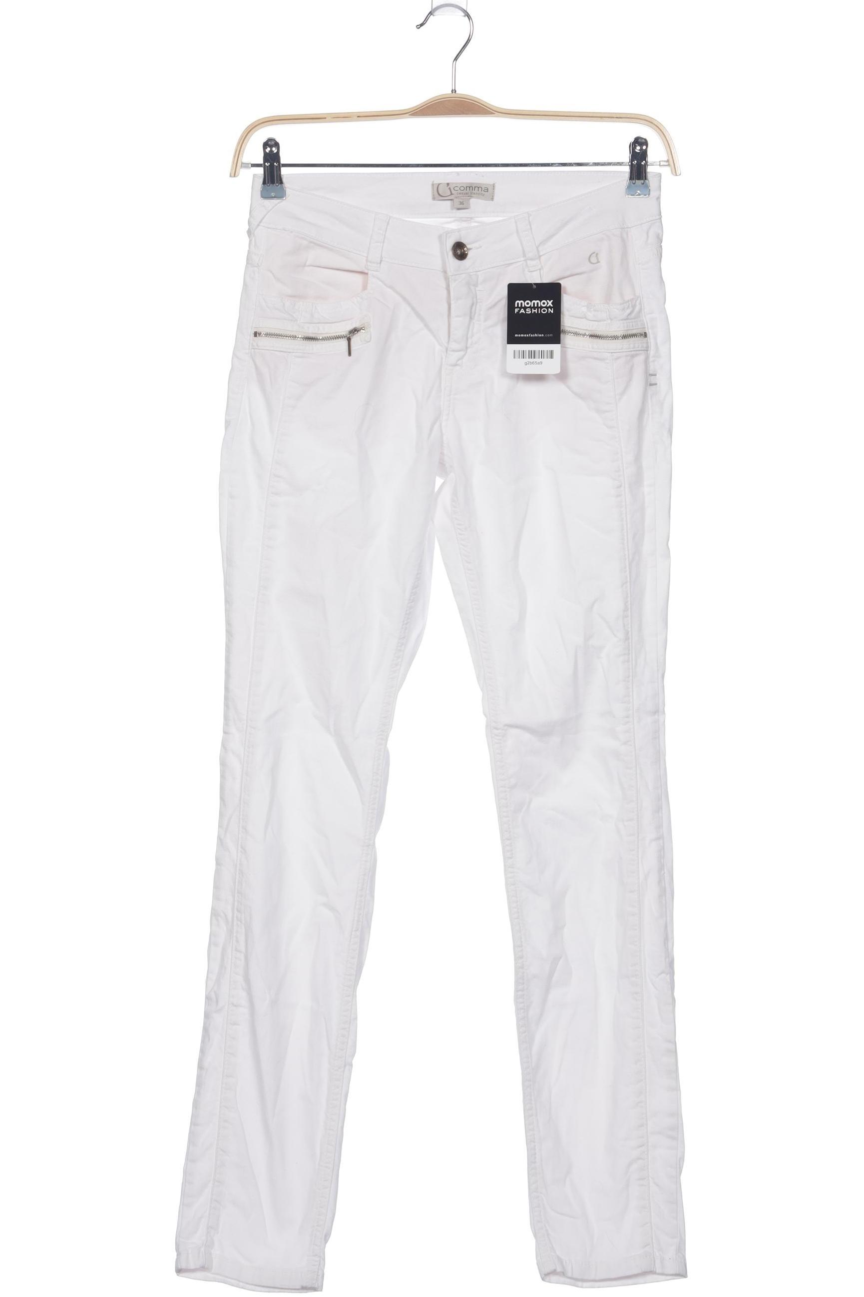 

Comma Damen Jeans, weiß, Gr. 36