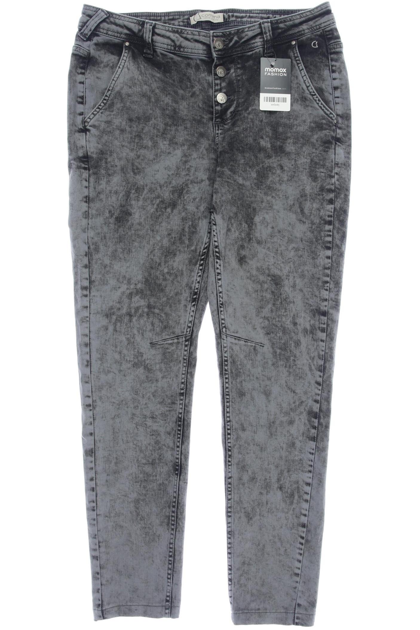 

Comma Damen Jeans, grau, Gr. 33