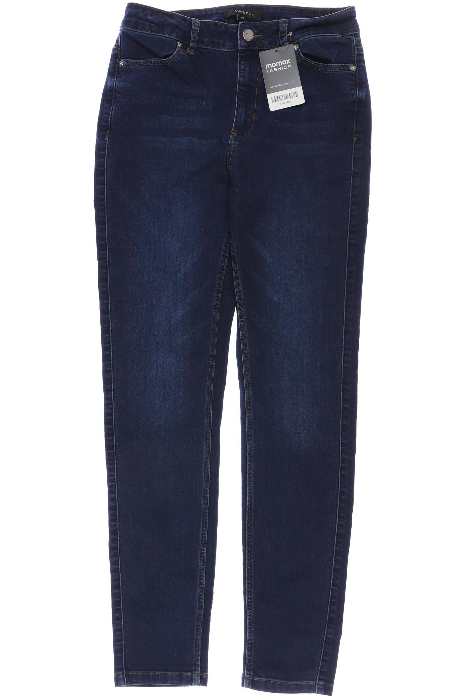 

Comma Damen Jeans, marineblau
