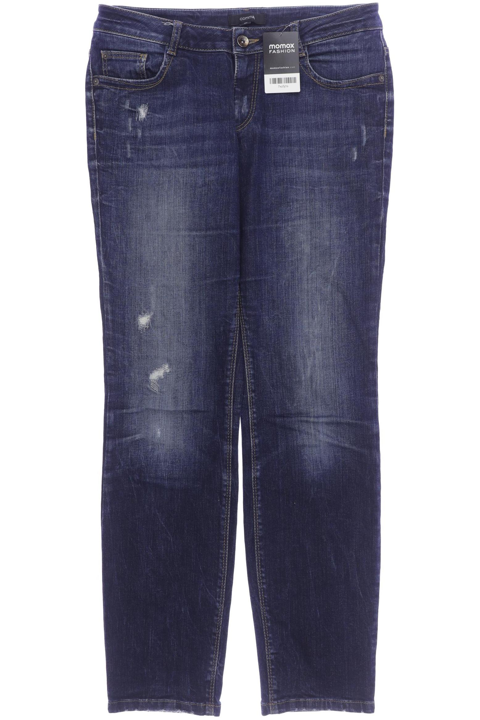 

Comma Damen Jeans, marineblau, Gr. 40