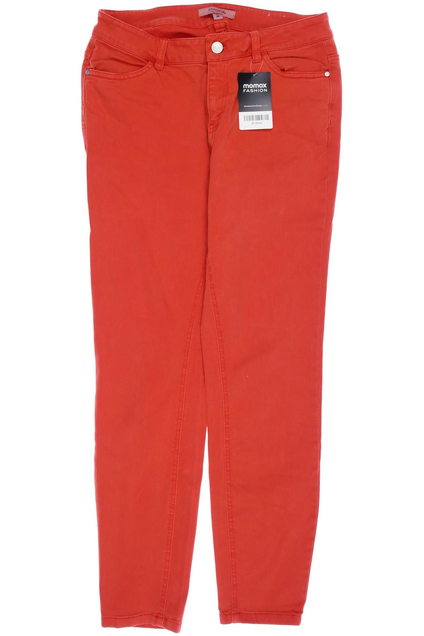 

Comma Damen Jeans, rot, Gr. 36