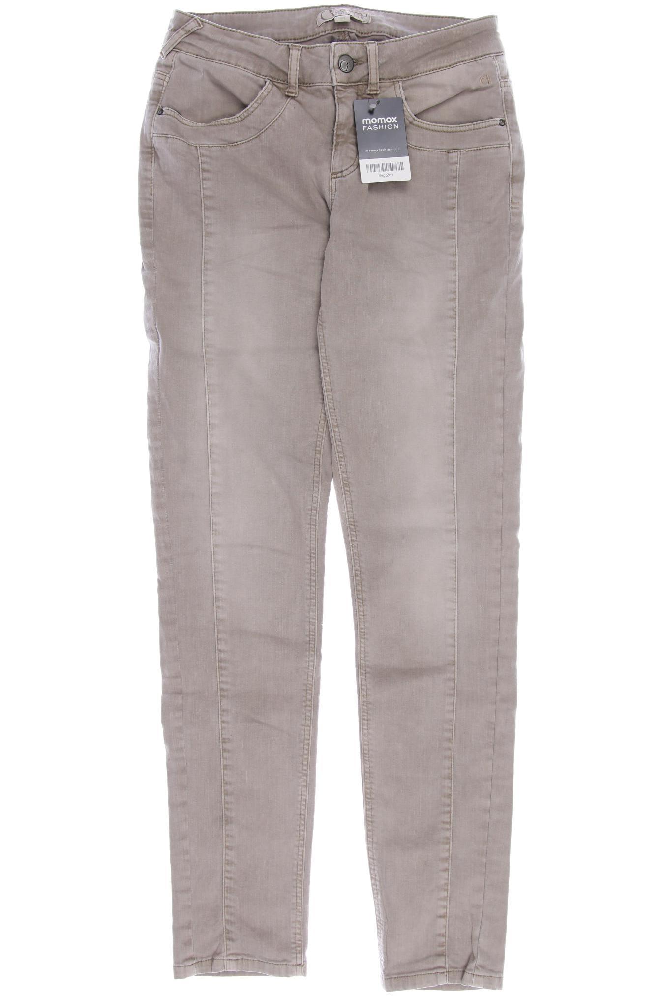 

Comma Damen Jeans, beige, Gr. 34