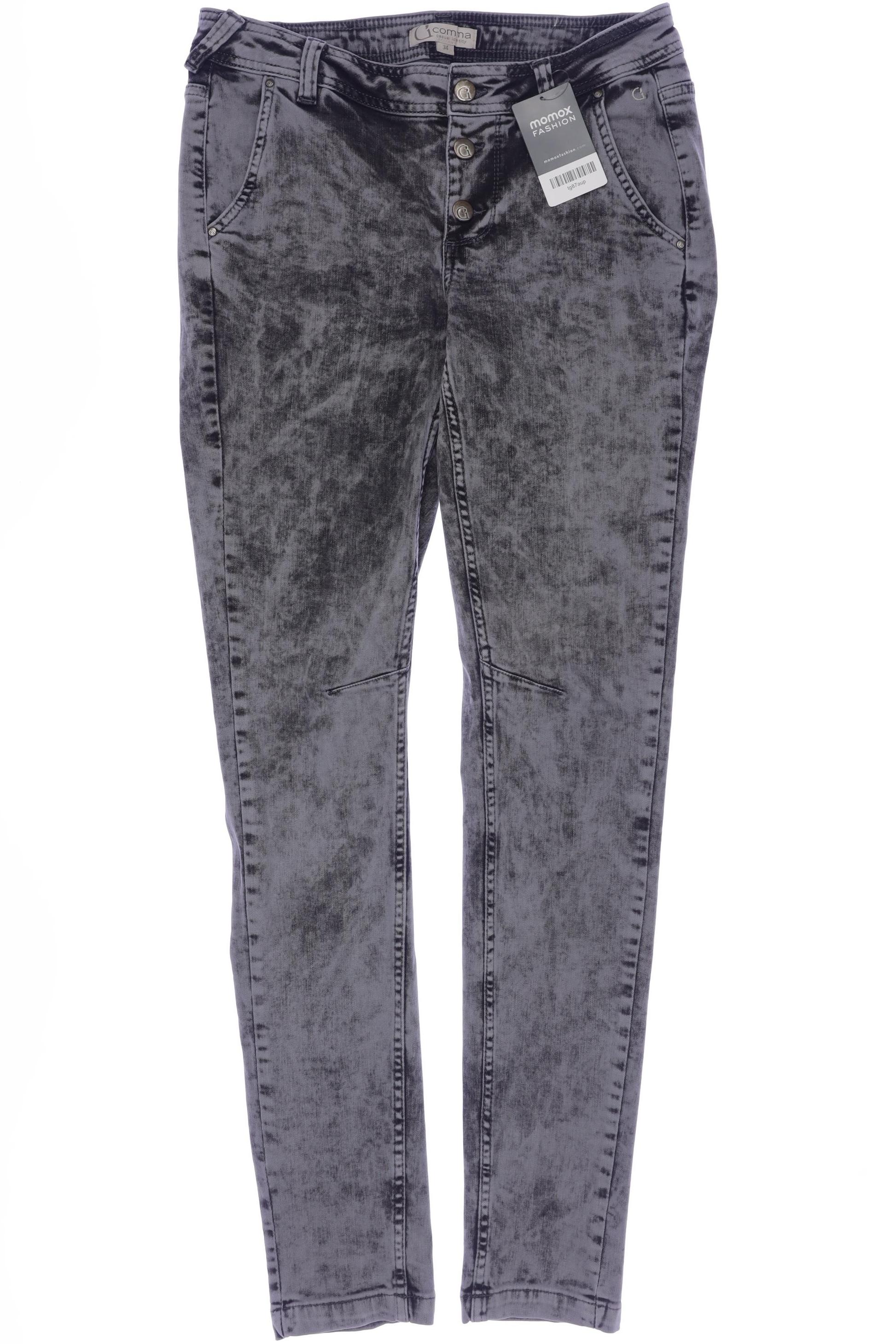 

Comma Damen Jeans, grau, Gr. 34