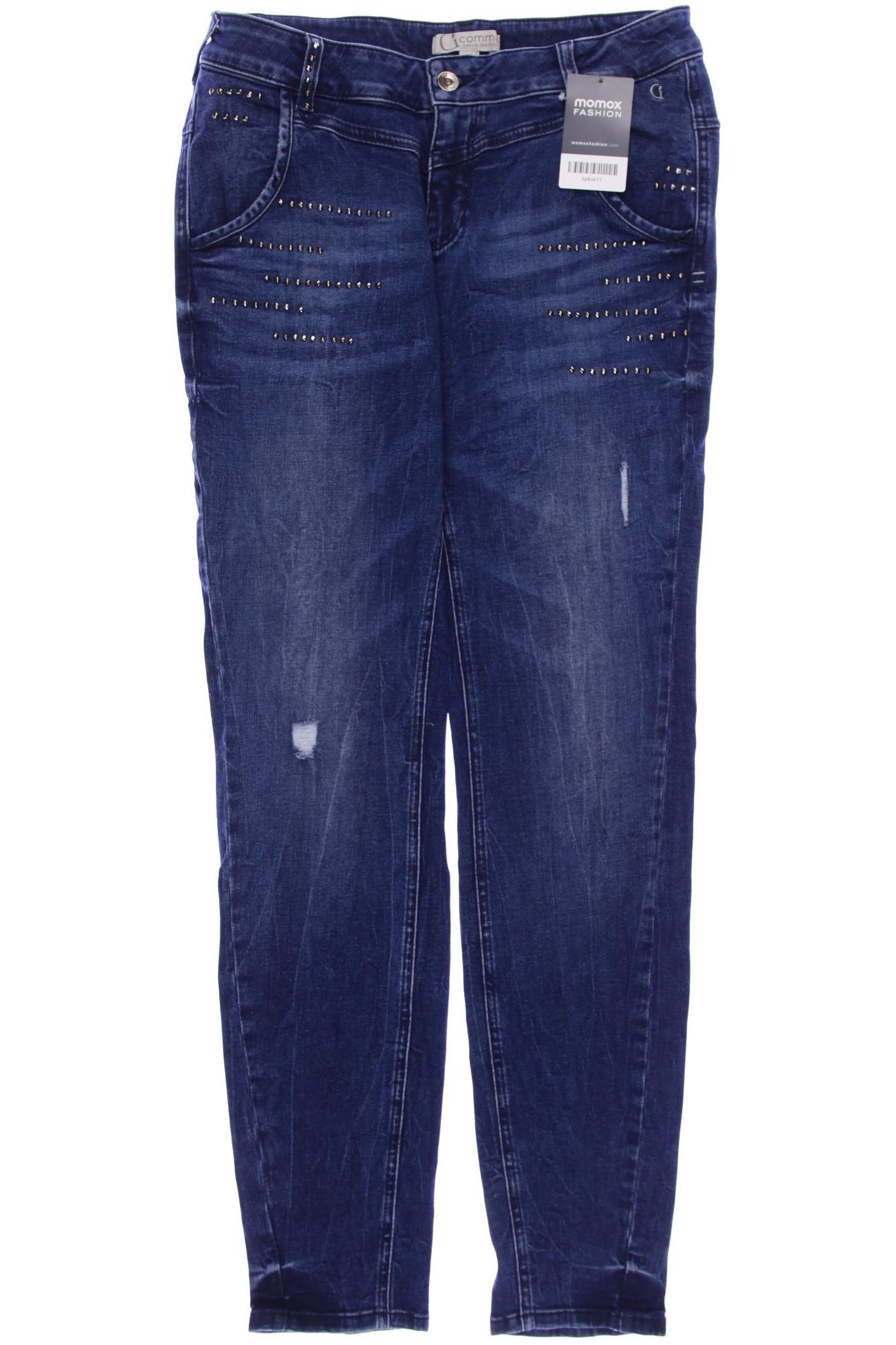 

Comma Damen Jeans, marineblau