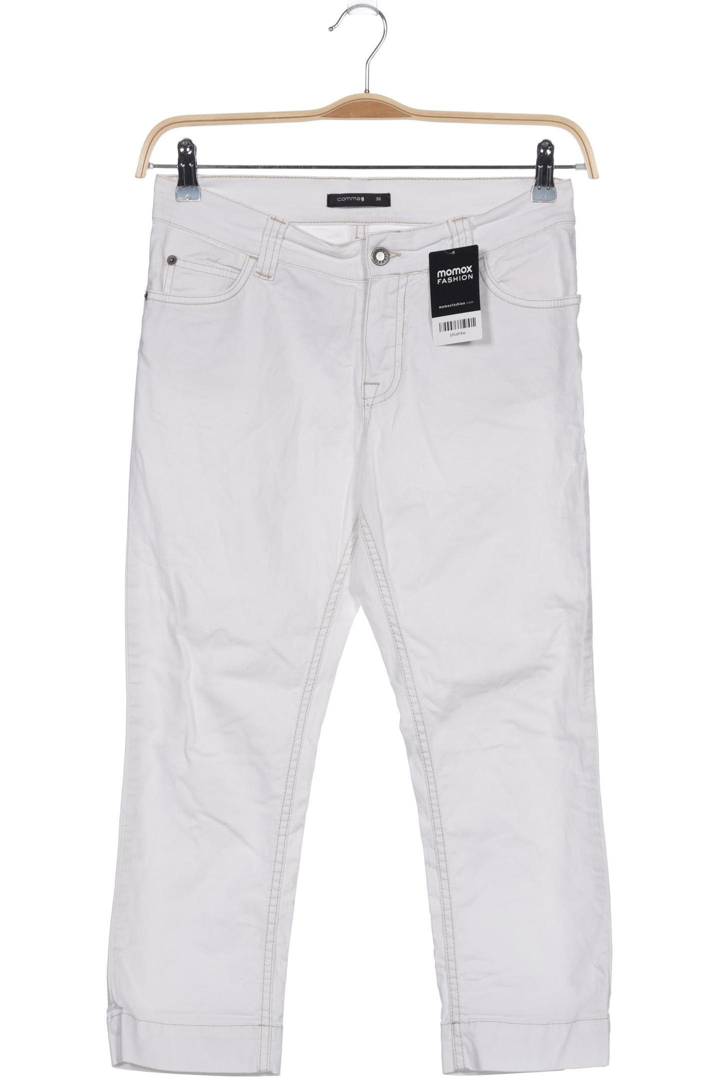 

Comma Damen Jeans, weiß