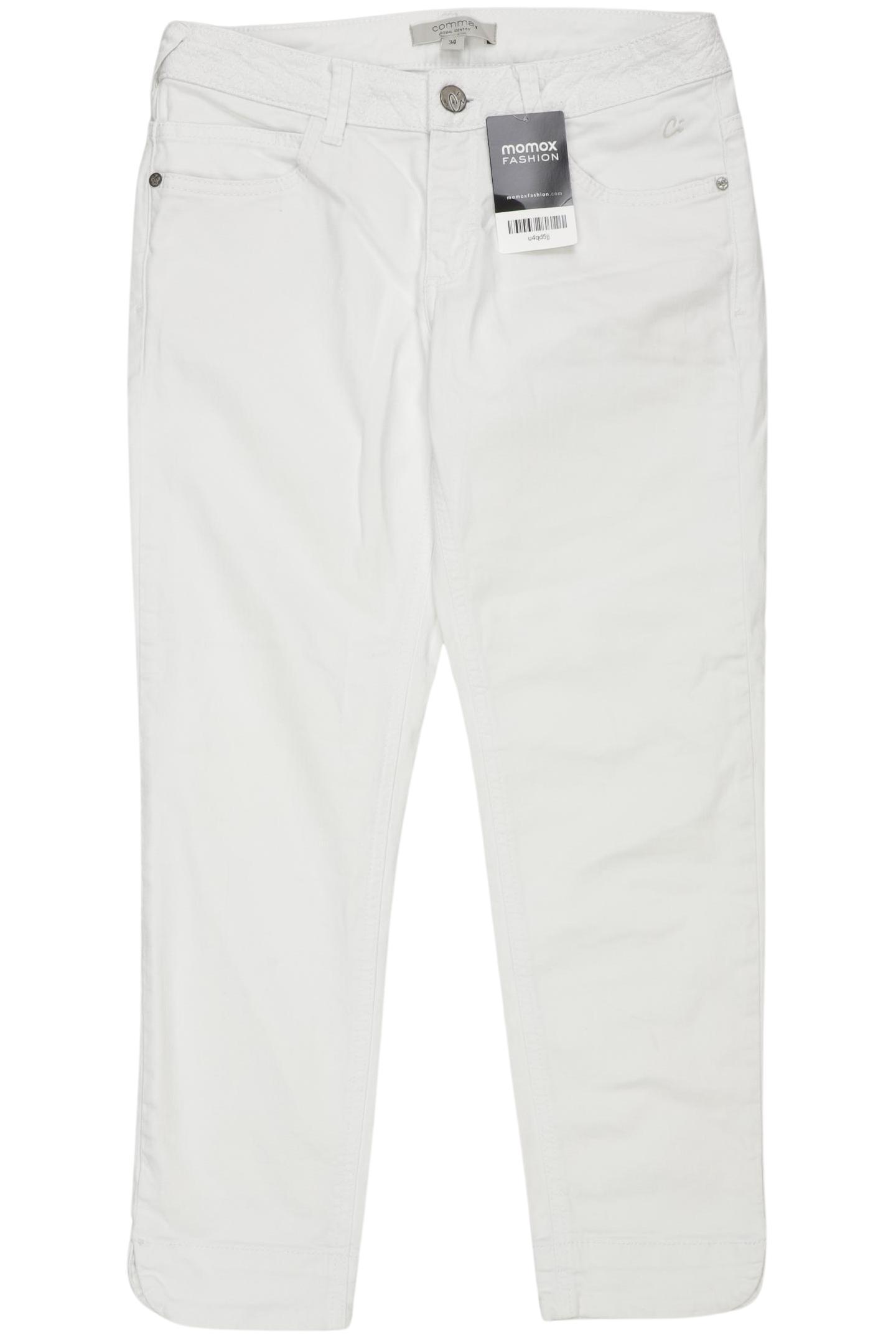 

Comma Damen Jeans, weiß, Gr. 34