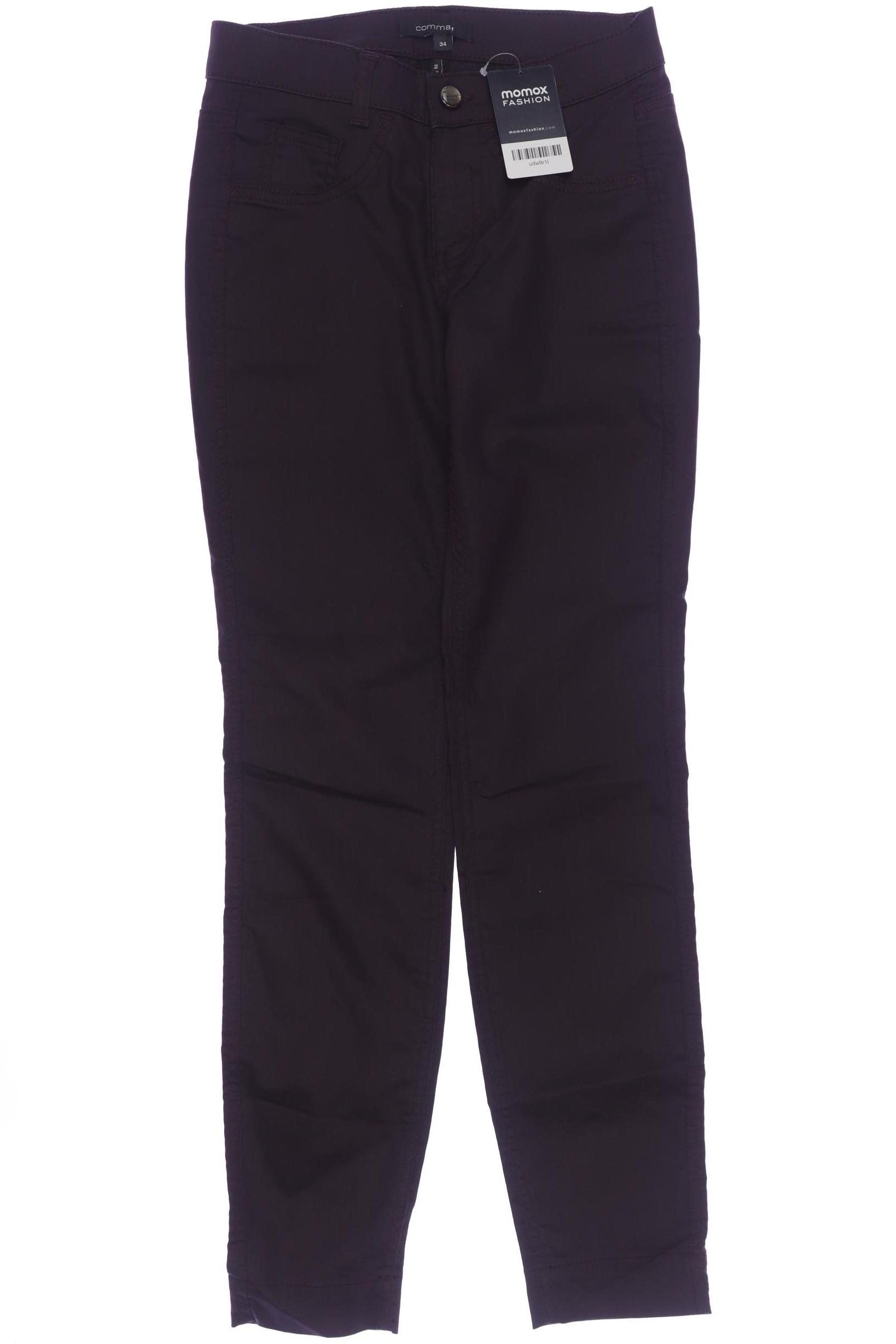 

Comma Damen Jeans, bordeaux, Gr. 34