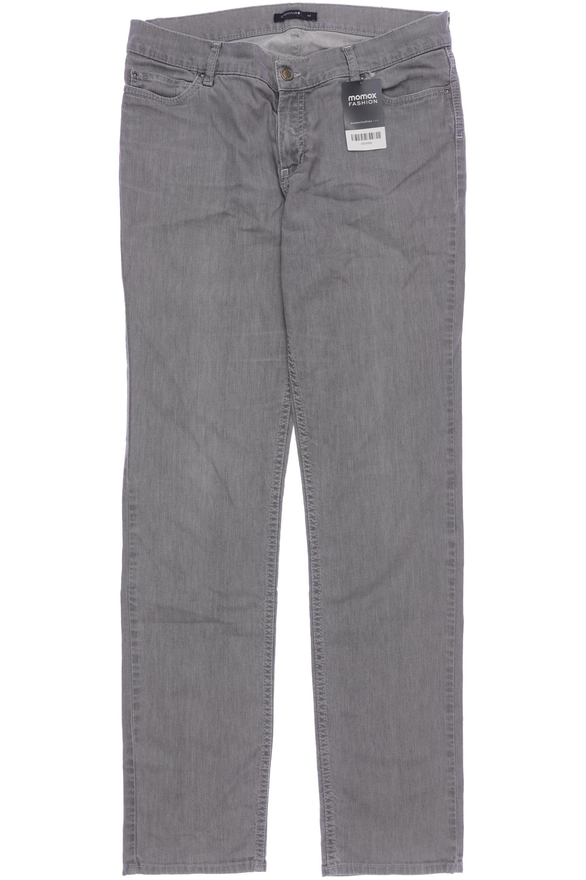

Comma Damen Jeans, grau, Gr. 42
