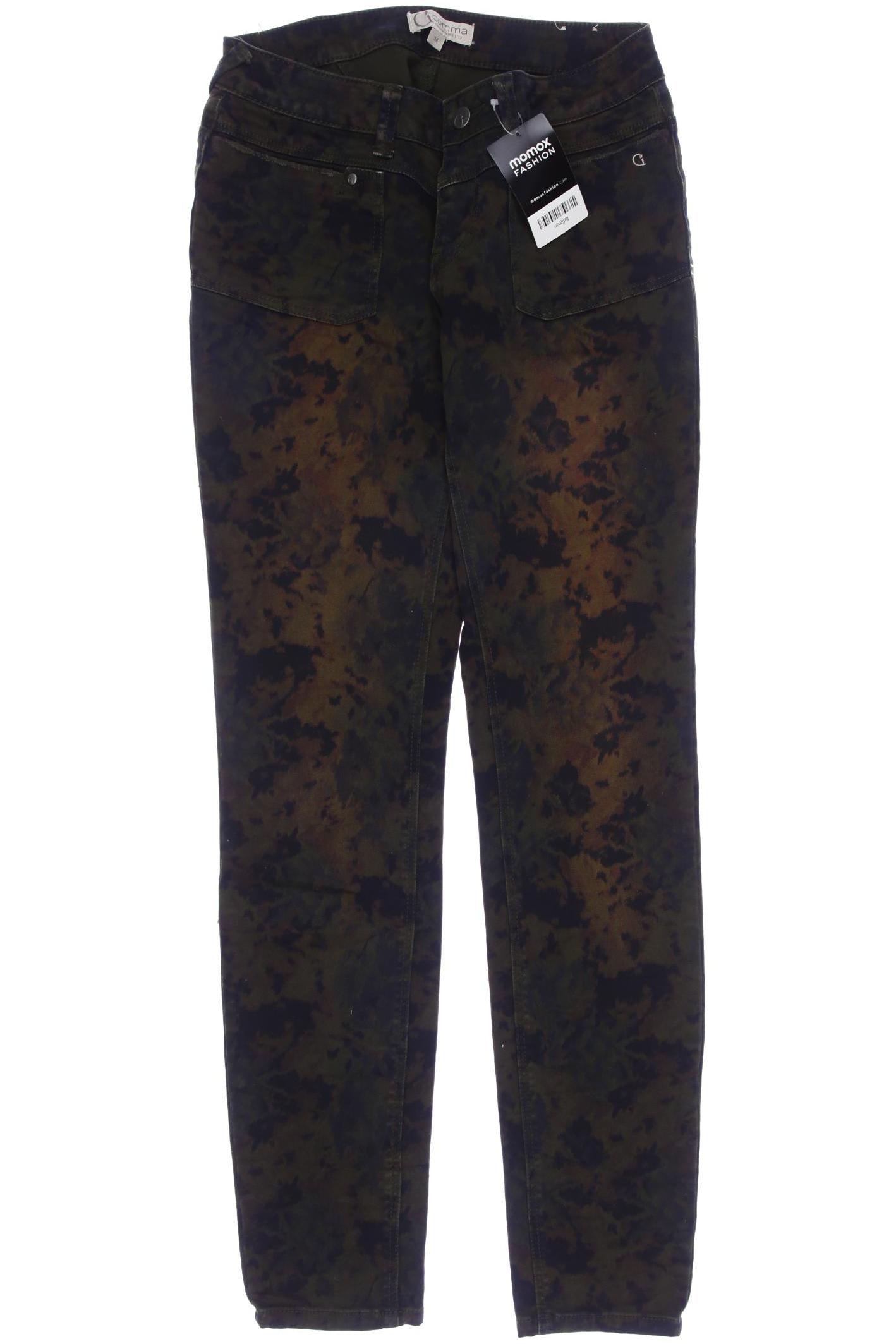 

Comma Damen Jeans, grün, Gr. 34