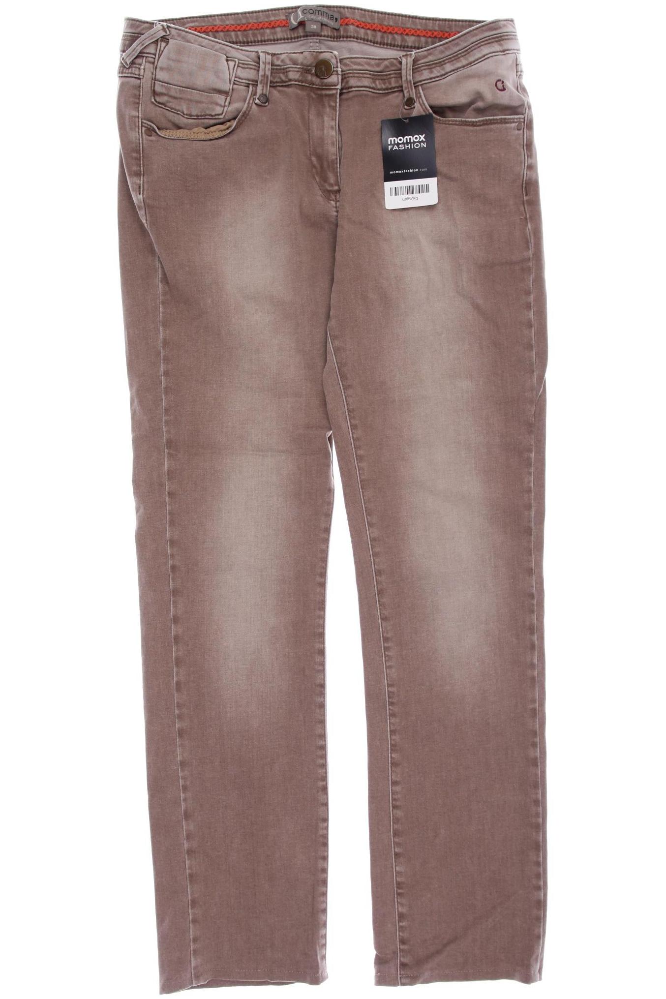 

Comma Damen Jeans, braun