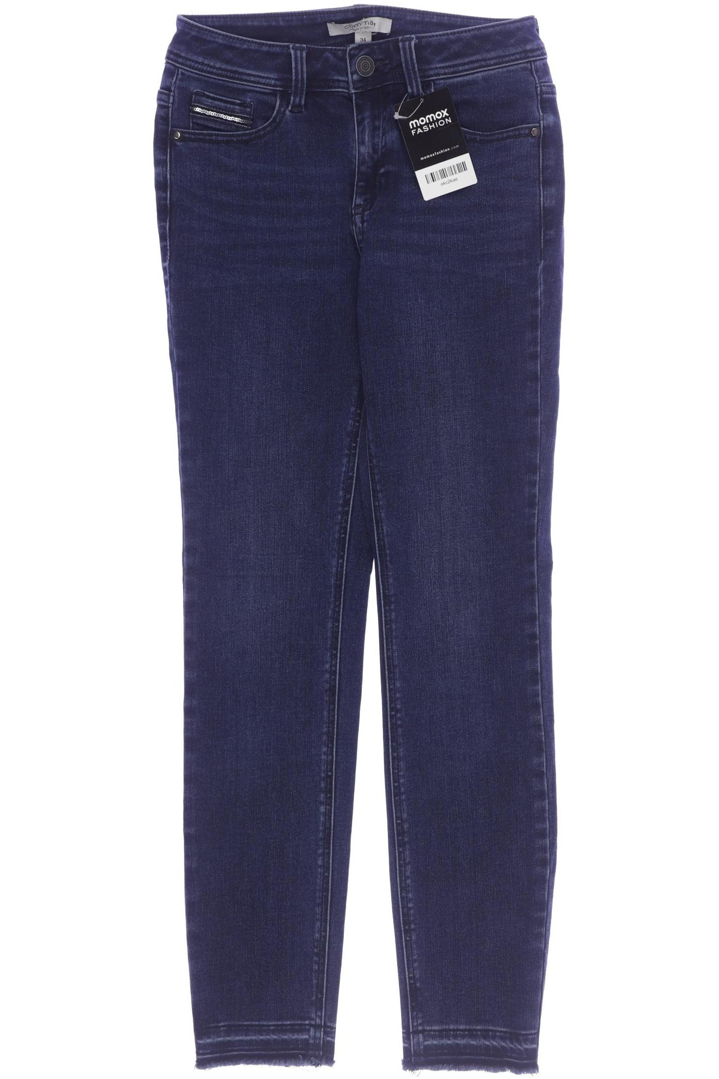 

Comma Damen Jeans, marineblau, Gr. 34