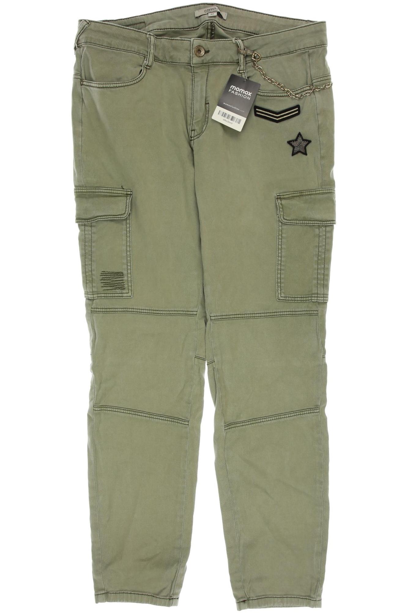 

Comma Damen Jeans, grün, Gr. 40
