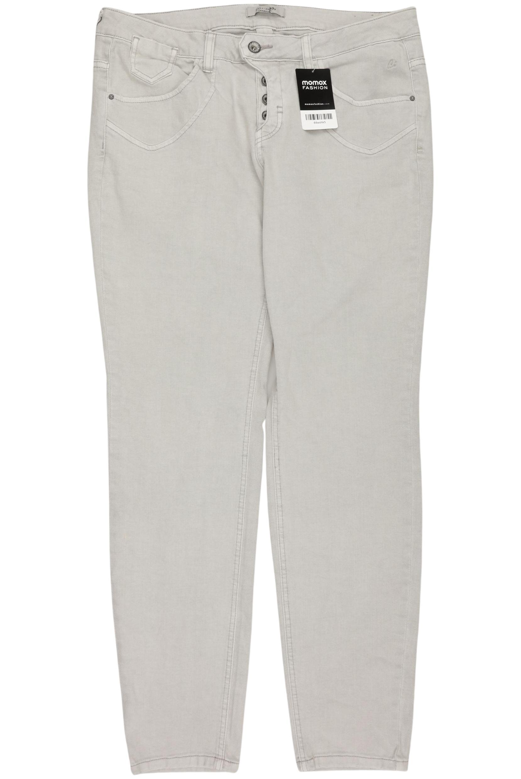 

Comma Damen Jeans, grau, Gr. 42