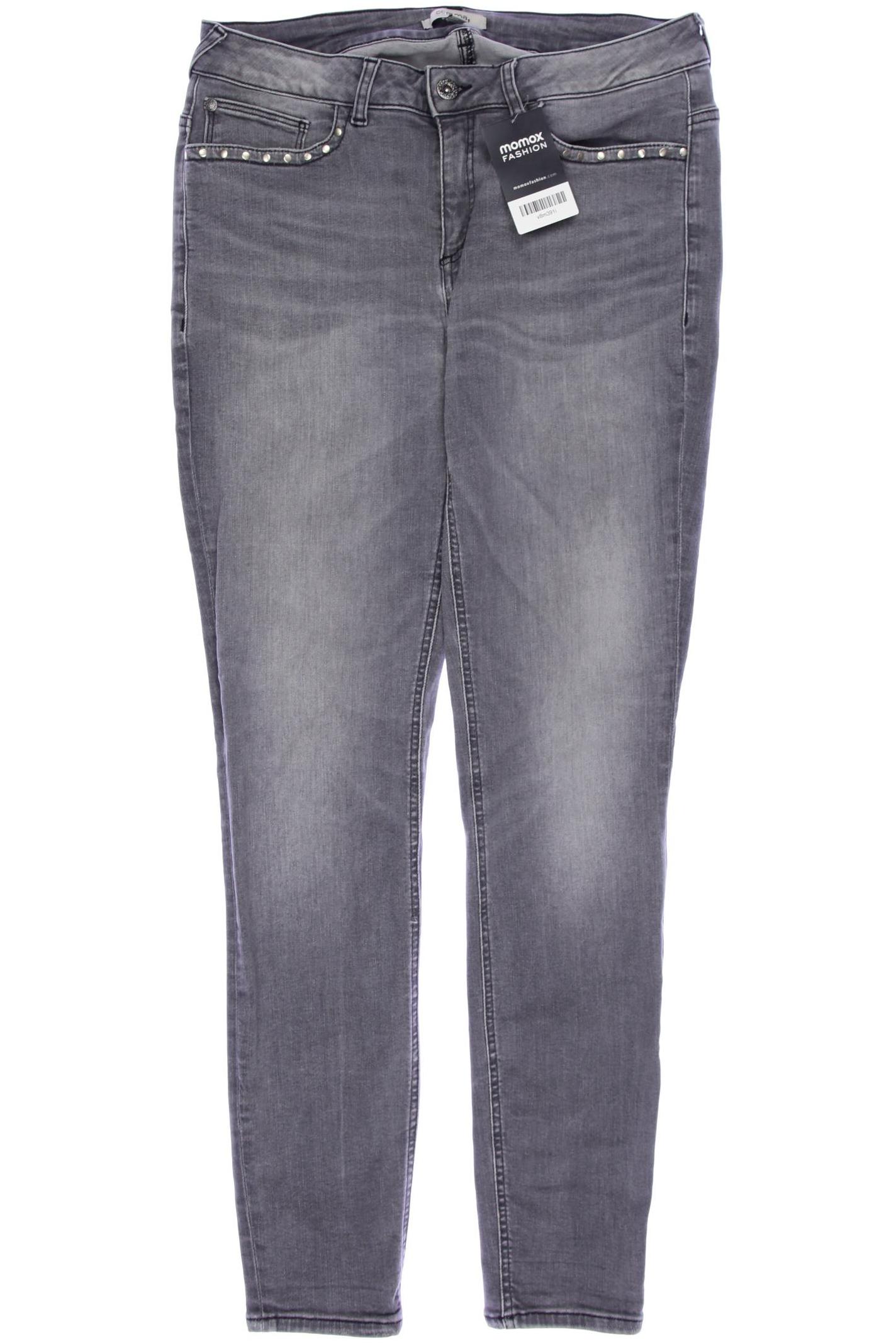 

Comma Damen Jeans, grau, Gr. 42