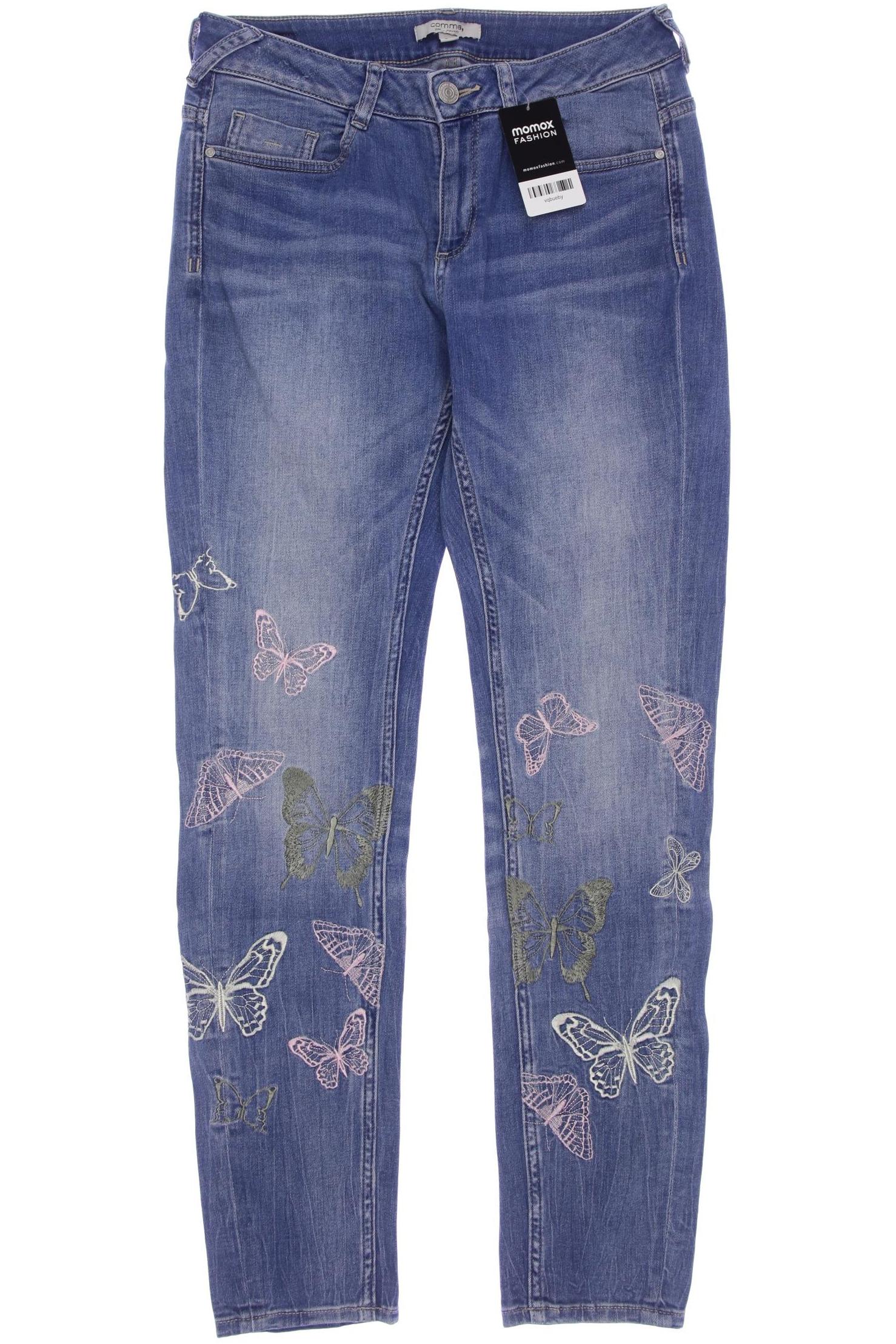 

Comma Damen Jeans, blau, Gr. 34