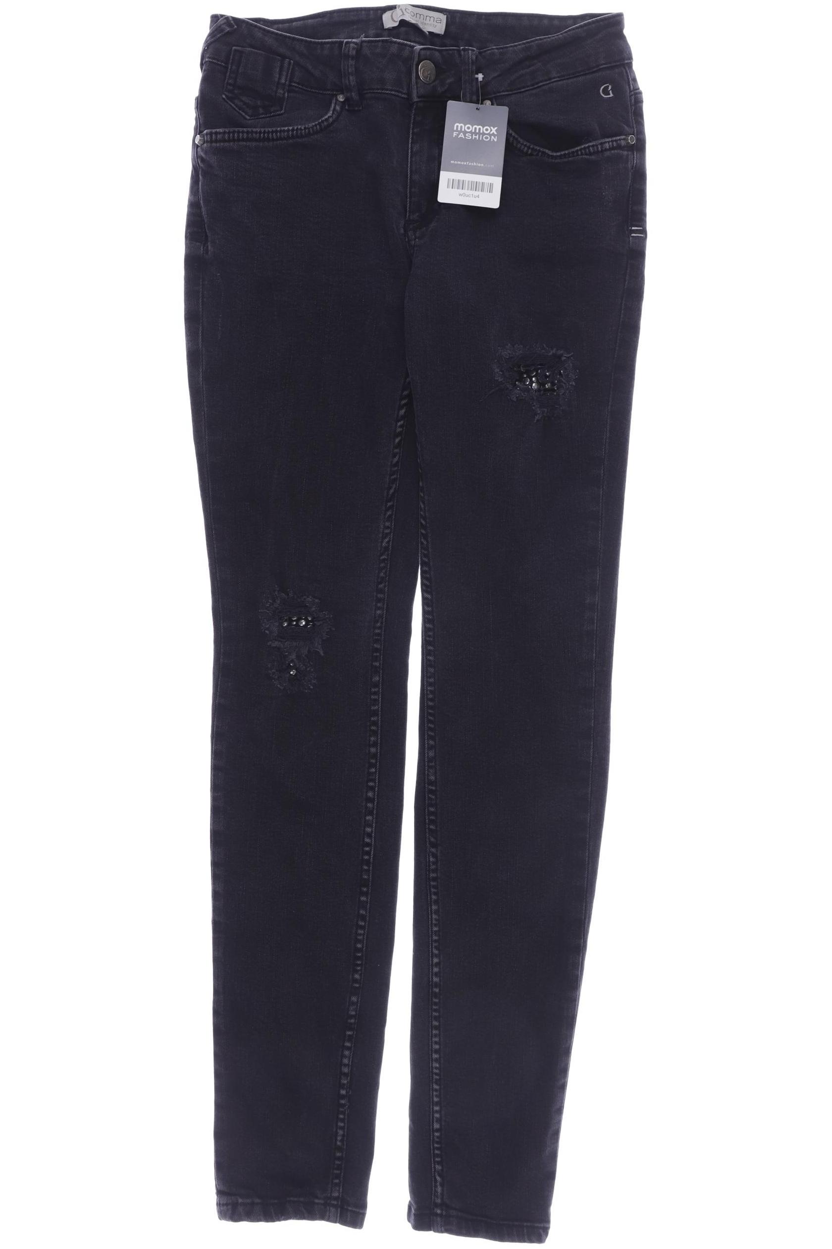 

Comma Damen Jeans, schwarz