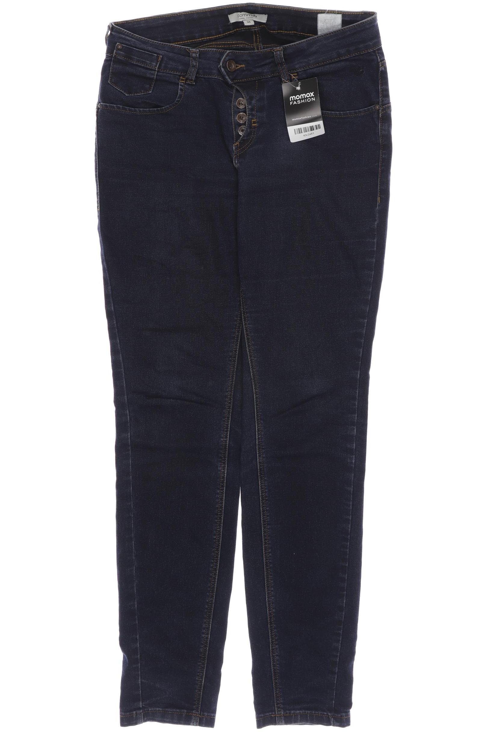 

Comma Damen Jeans, blau, Gr. 34