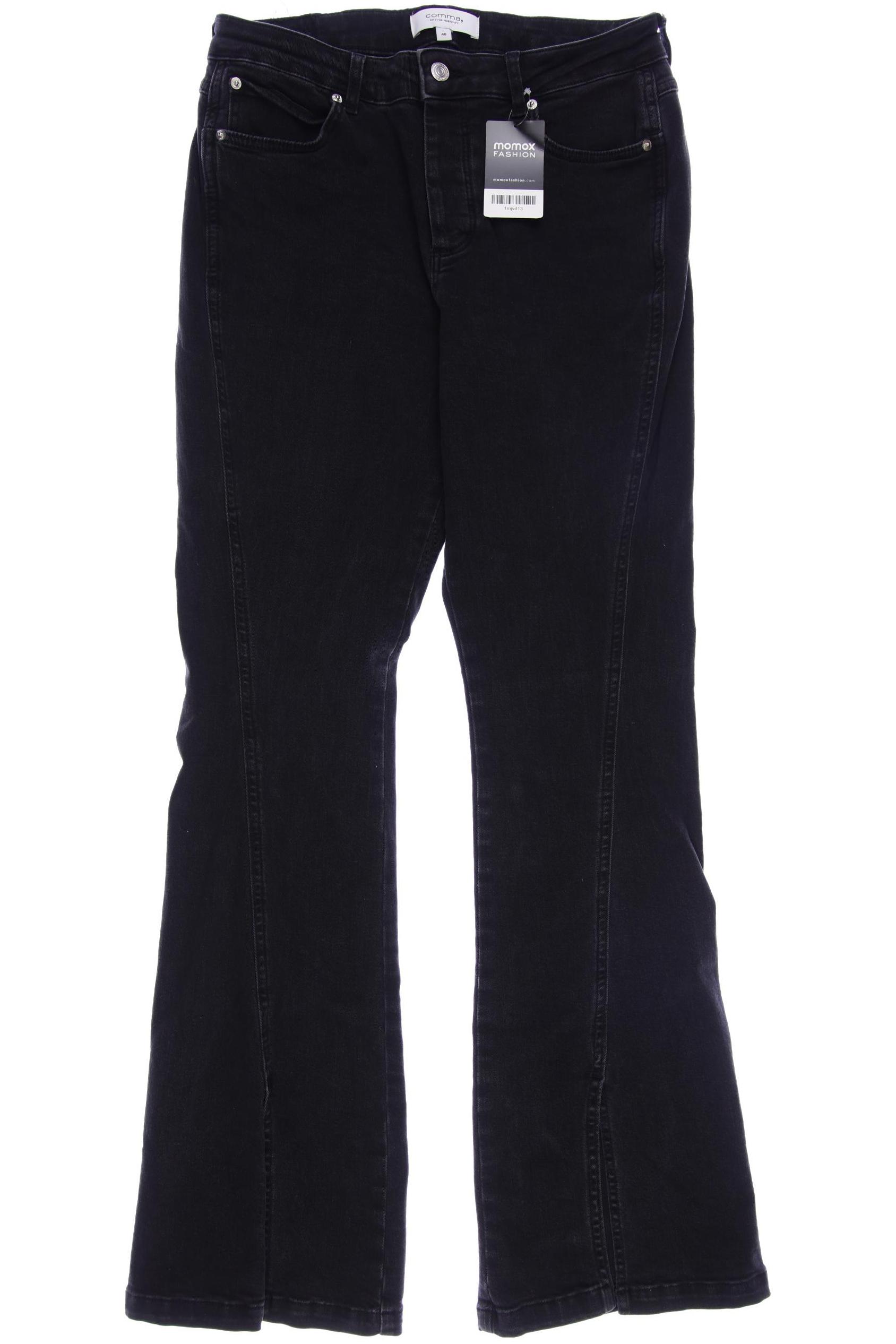 

Comma Damen Jeans, schwarz, Gr. 40