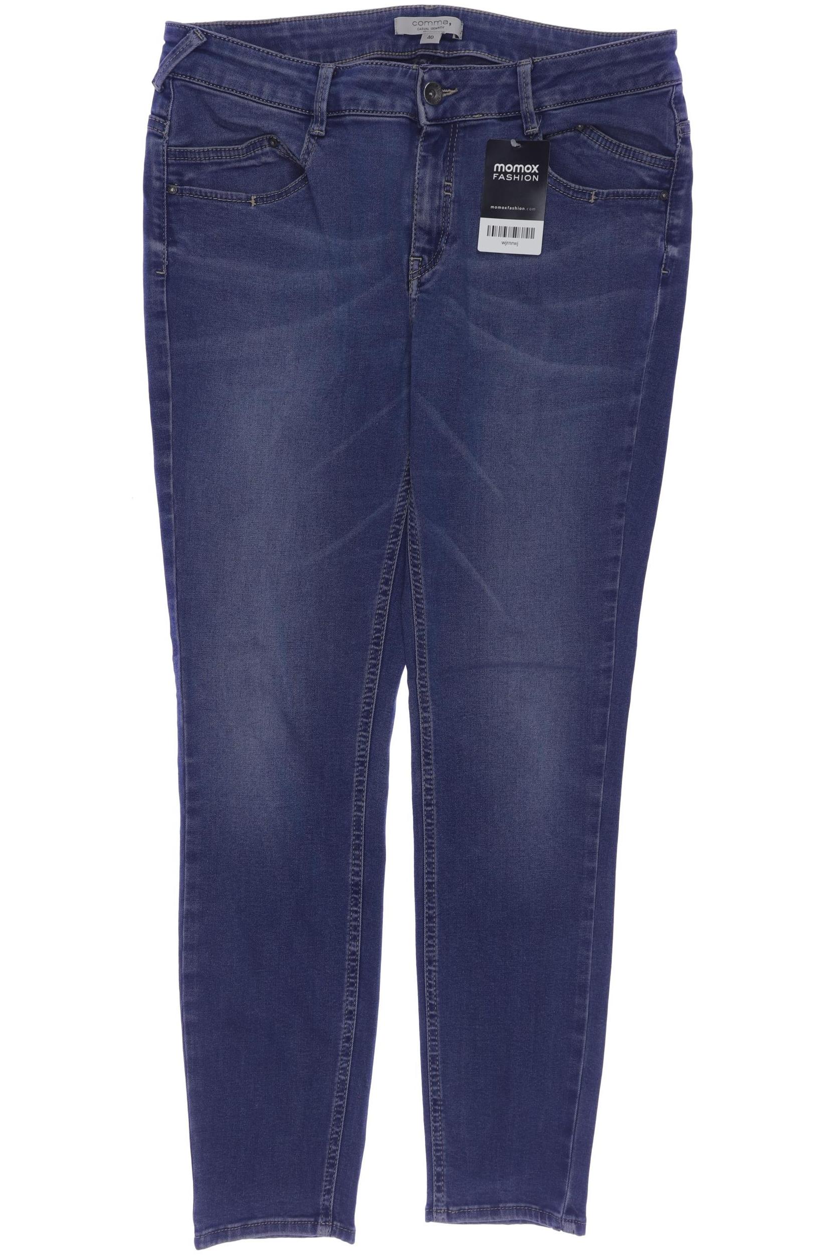 

Comma Damen Jeans, blau, Gr. 40