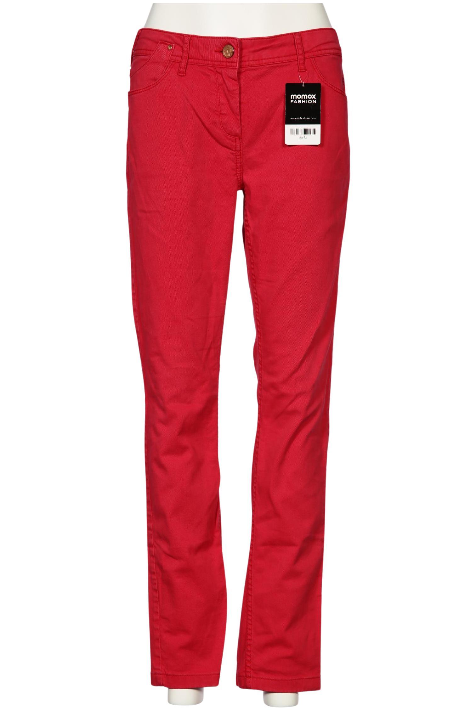 

Comma Damen Jeans, rot, Gr. 38