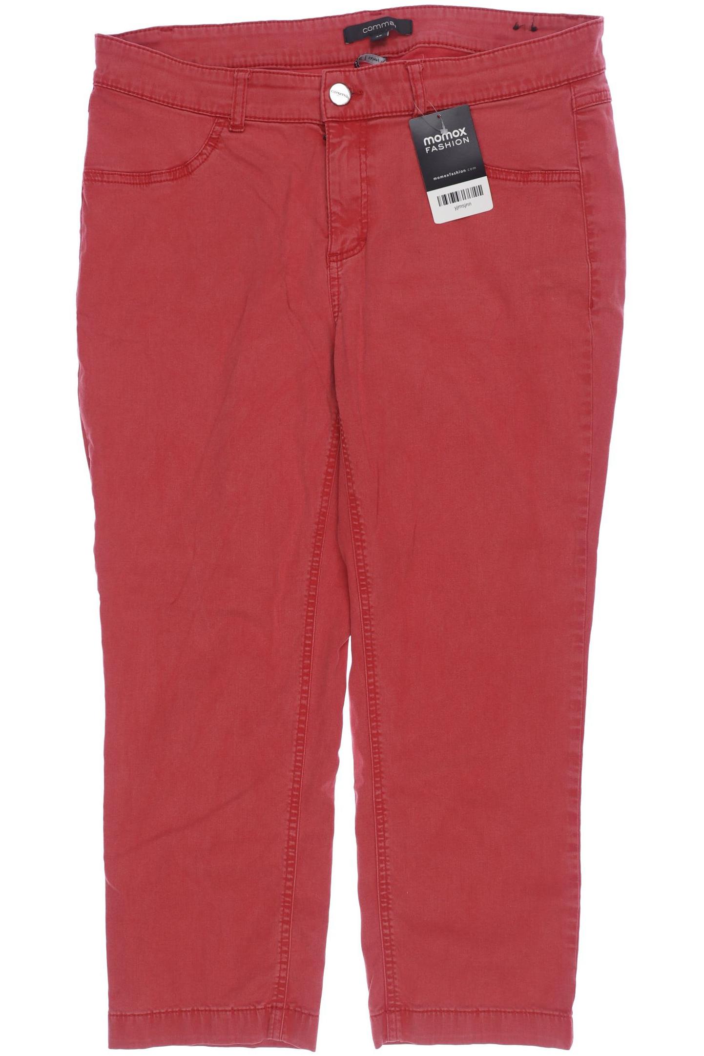 

Comma Damen Jeans, rot, Gr. 40