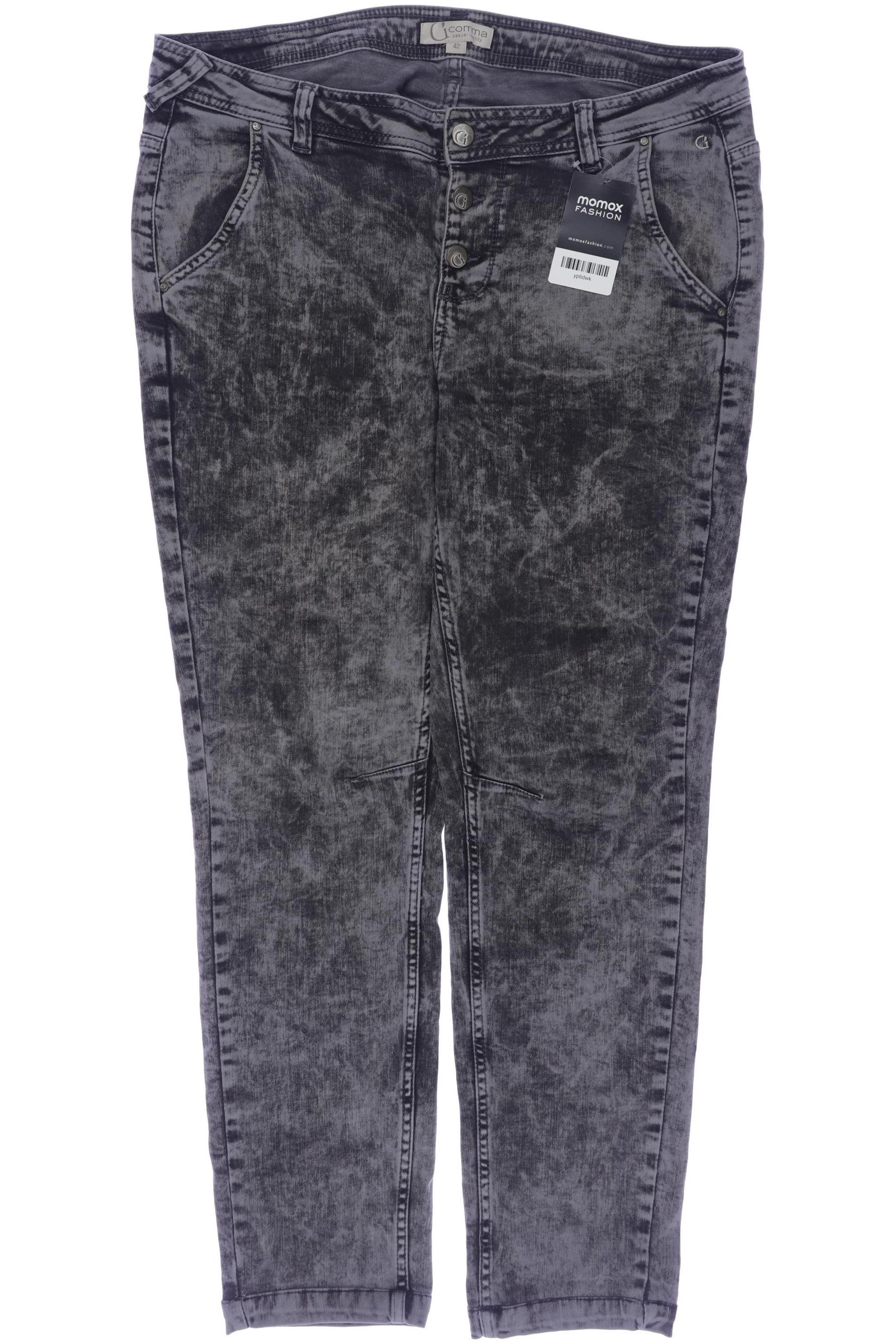 

Comma Damen Jeans, grau, Gr. 42