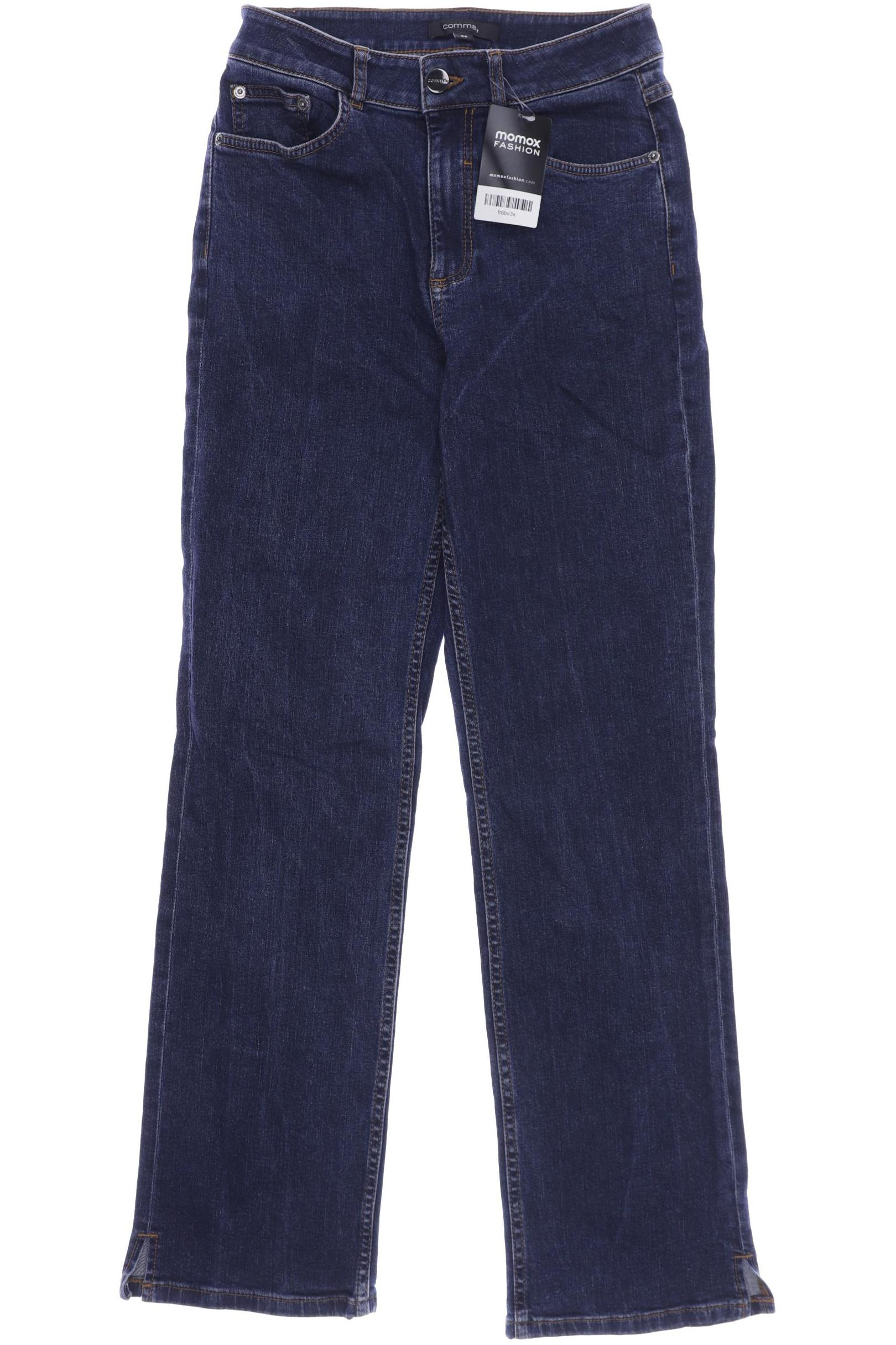 

Comma Damen Jeans, marineblau