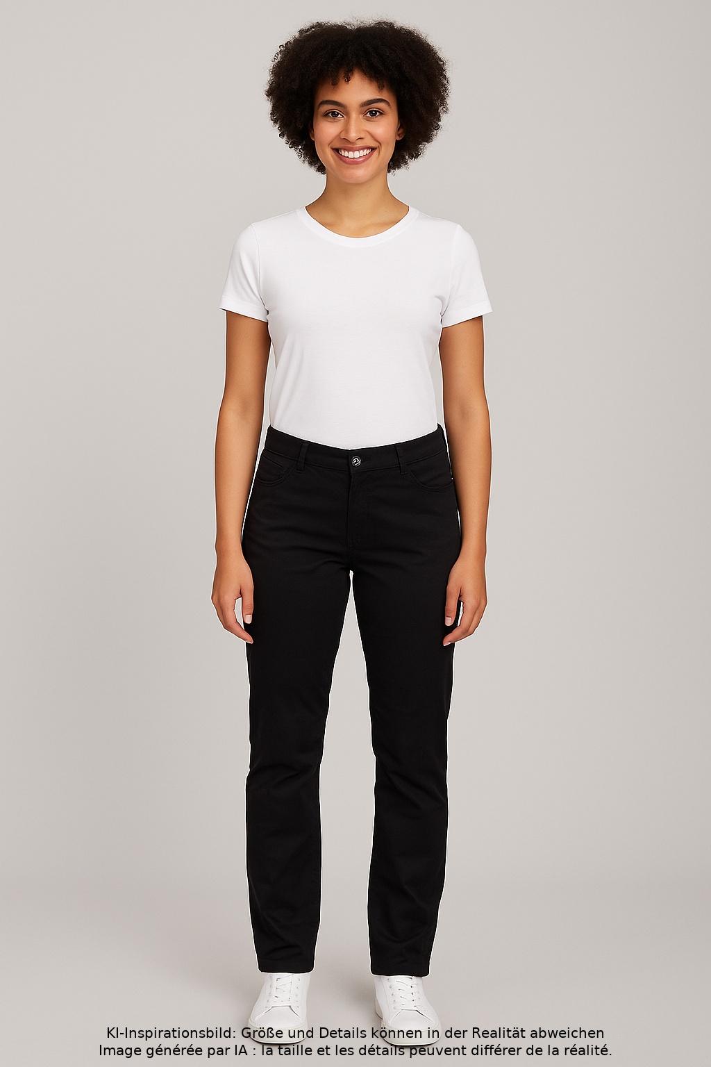 

Comma Damen Jeans, schwarz, Gr. 42