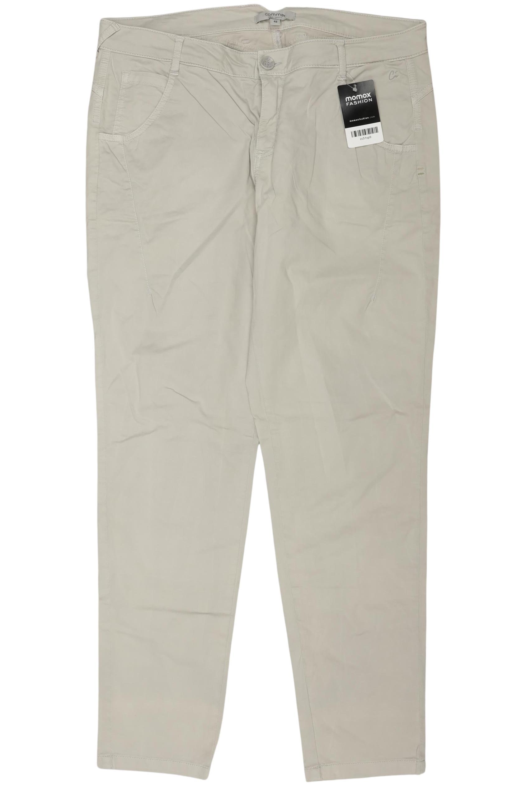 

Comma Damen Jeans, cremeweiß, Gr. 42