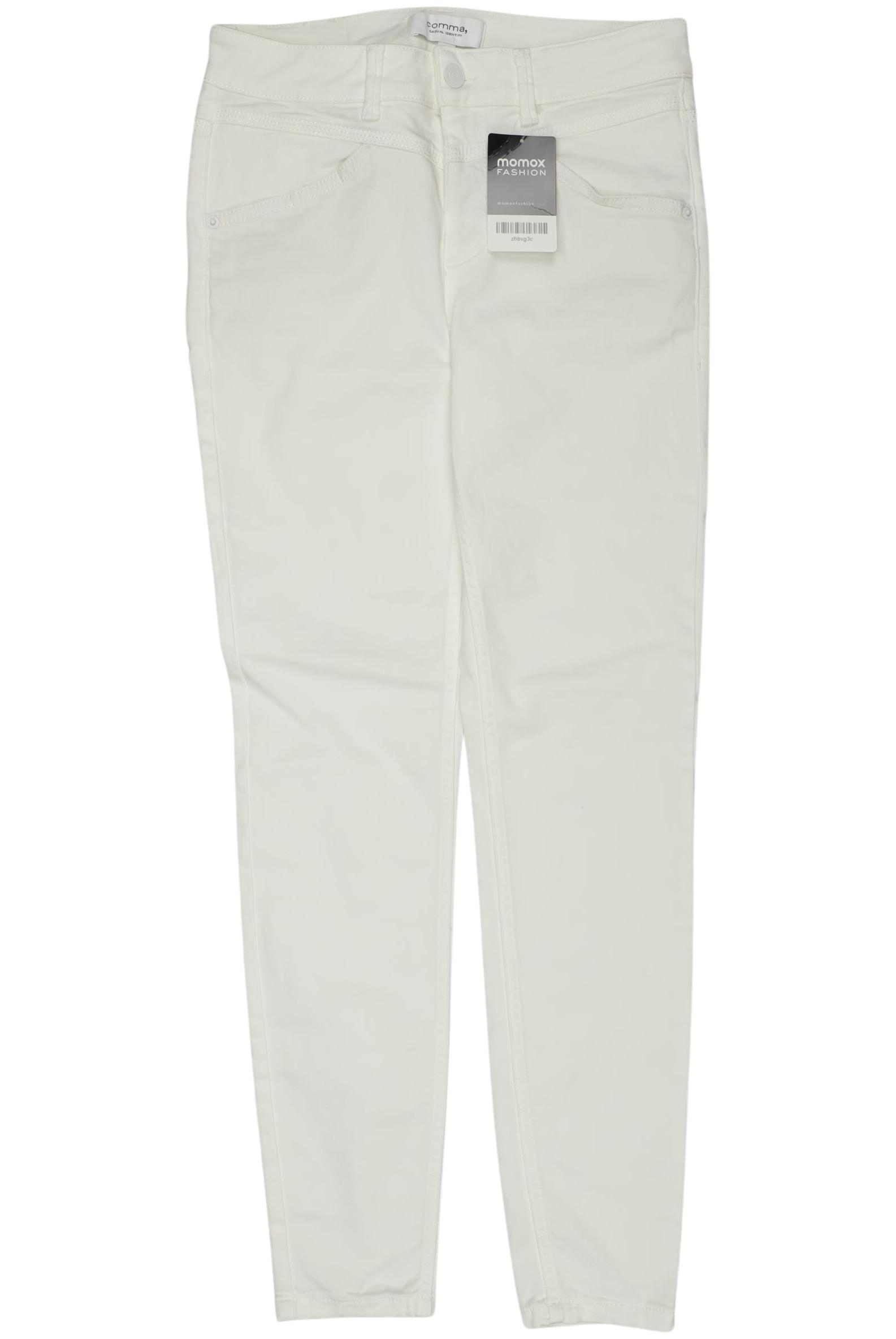 

Comma Damen Jeans, weiß, Gr. 34