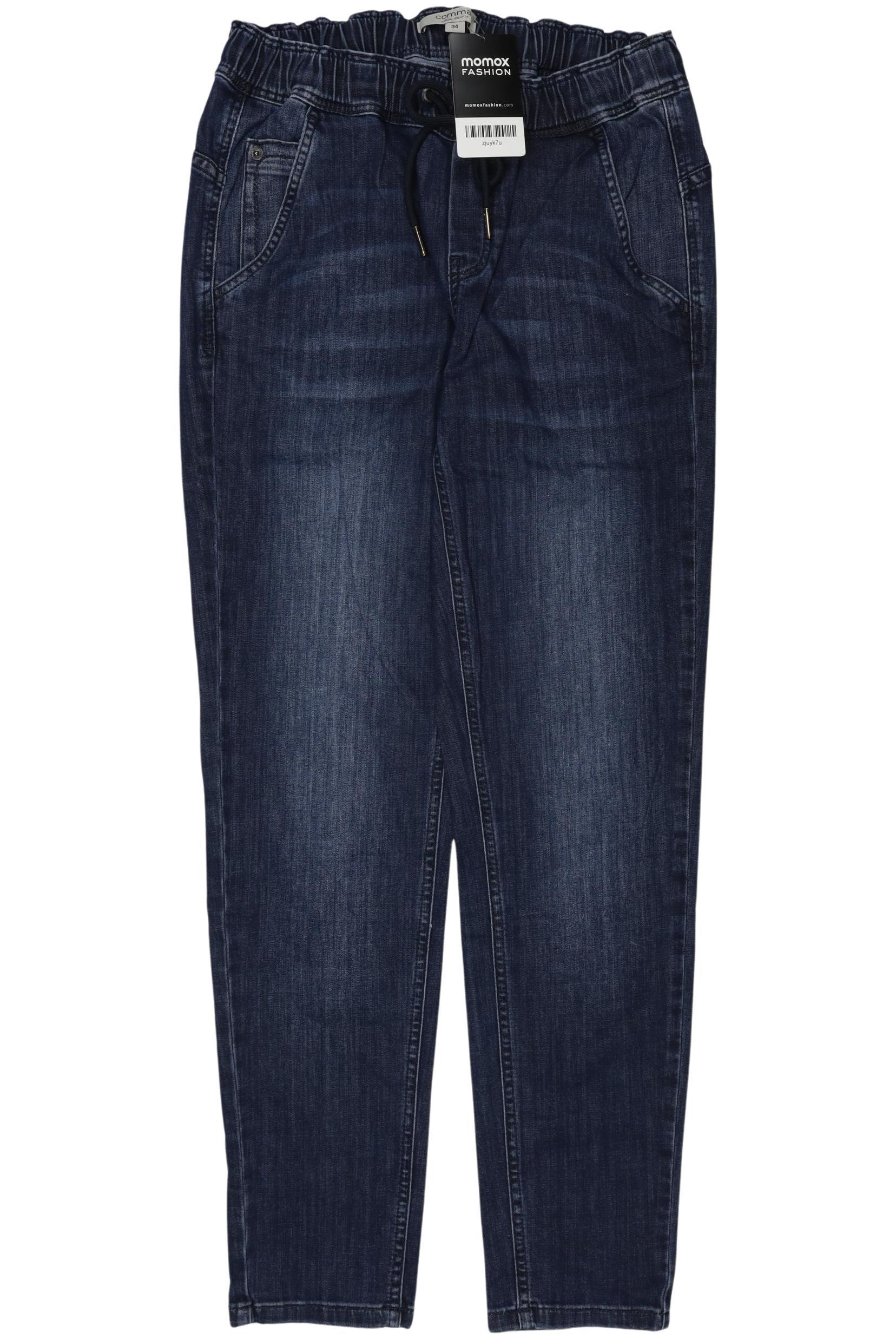 

Comma Damen Jeans, marineblau, Gr. 34
