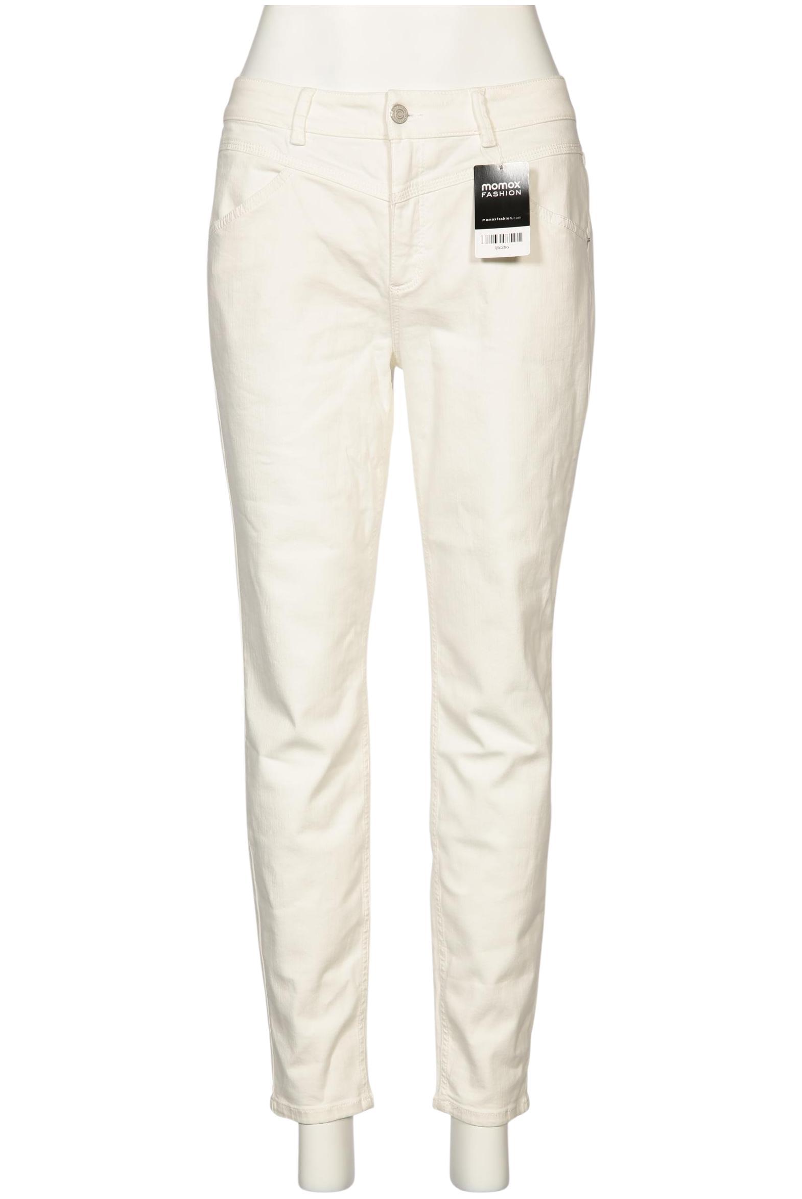 

Comma Damen Jeans, cremeweiß, Gr. 42