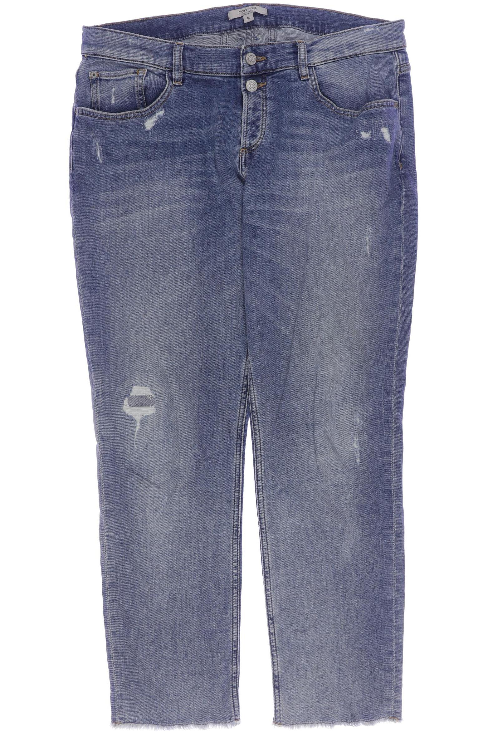 

Comma Damen Jeans, blau, Gr. 40